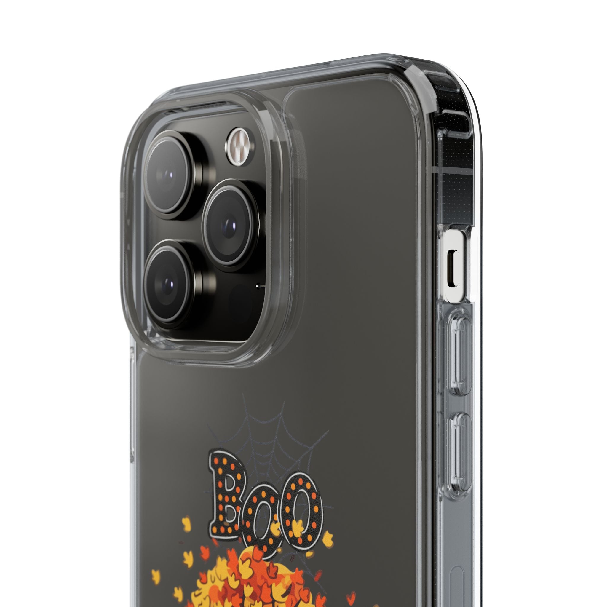 Autumn Ghosts Clear Phone Case - GlamDigitalBossCo