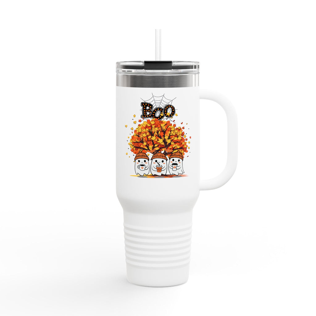 Autumn-Themed Insulated Travel Mug, 40oz - GlamDigitalBossCo