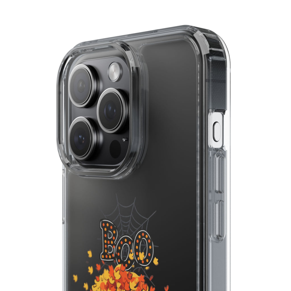 Autumn Ghosts Clear Phone Case - GlamDigitalBossCo