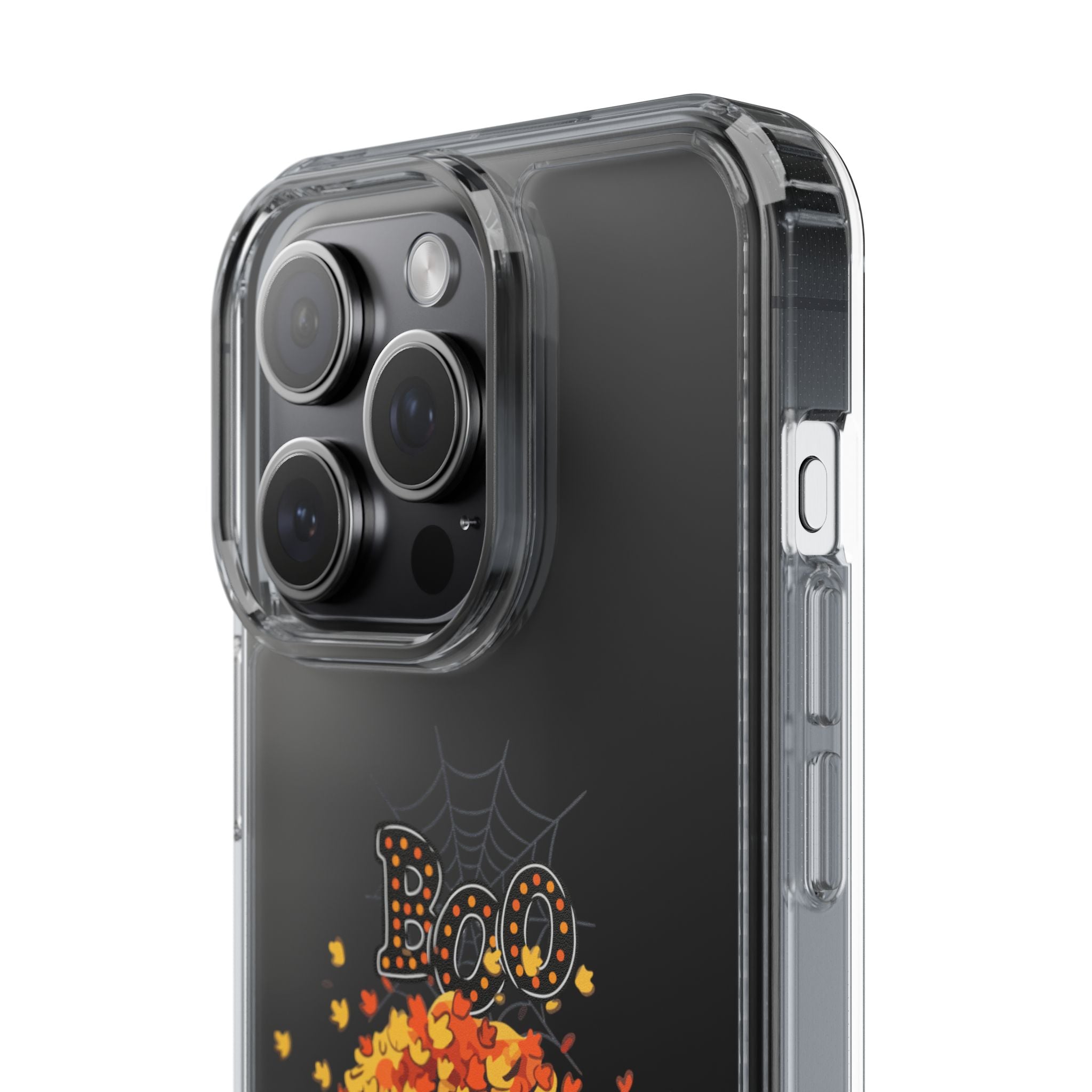 Autumn Ghosts Clear Phone Case - GlamDigitalBossCo