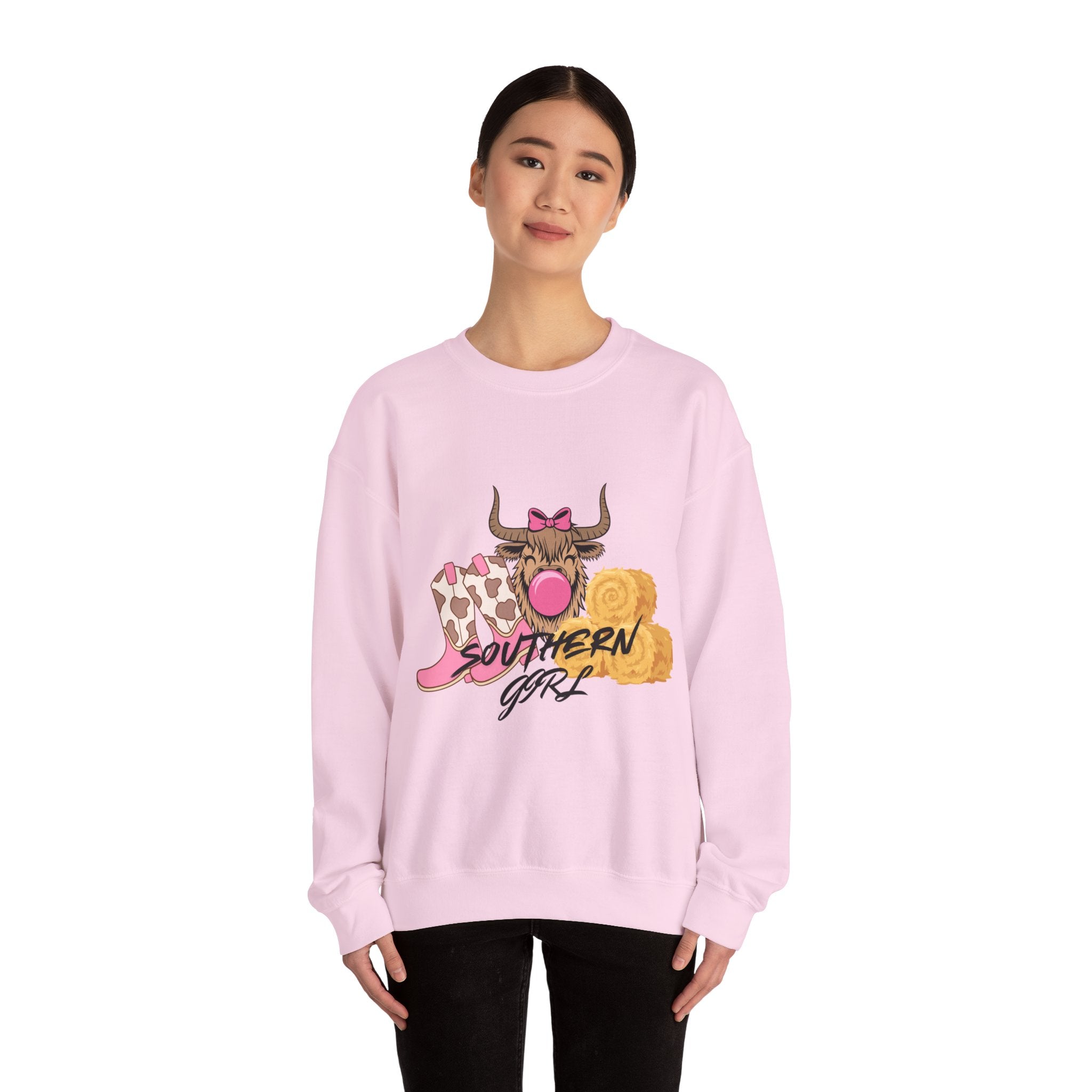 ”Southern Girl” Crewneck Sweatshirt - GlamDigitalBossCo