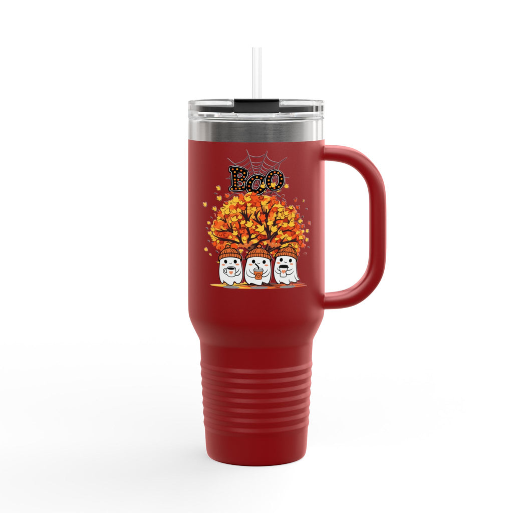 Autumn-Themed Insulated Travel Mug, 40oz - GlamDigitalBossCo