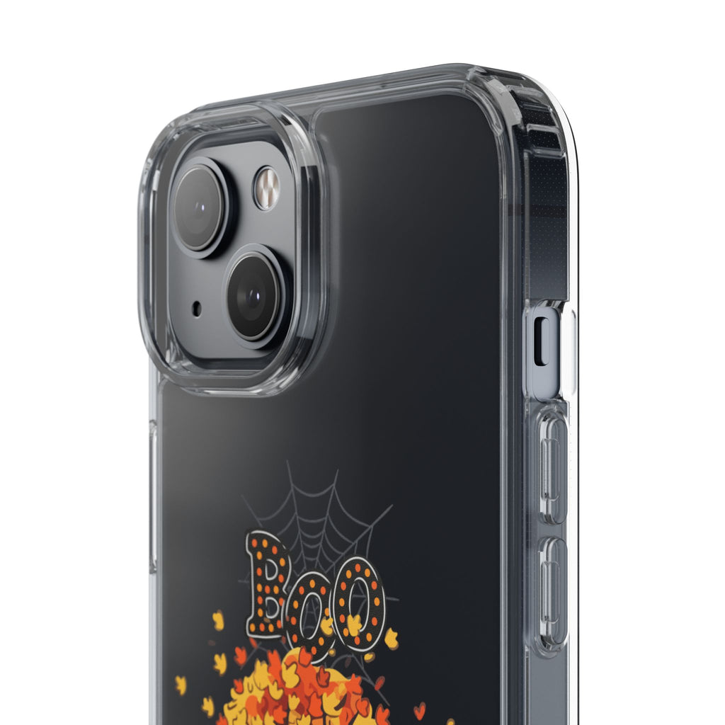 Autumn Ghosts Clear Phone Case - GlamDigitalBossCo