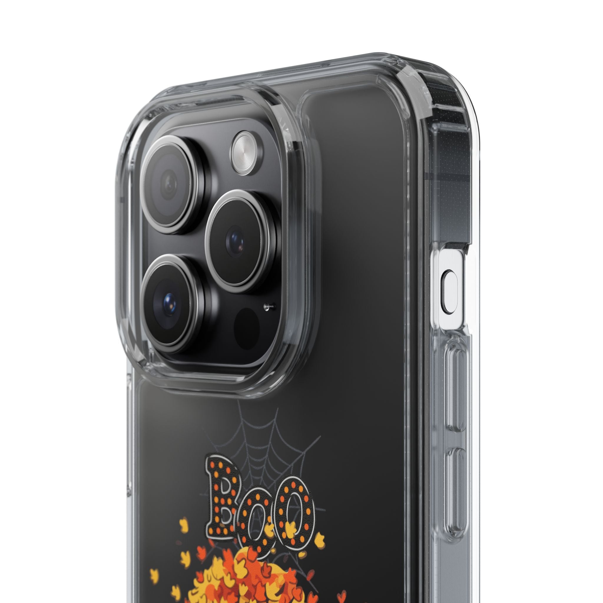 Autumn Ghosts Clear Phone Case - GlamDigitalBossCo