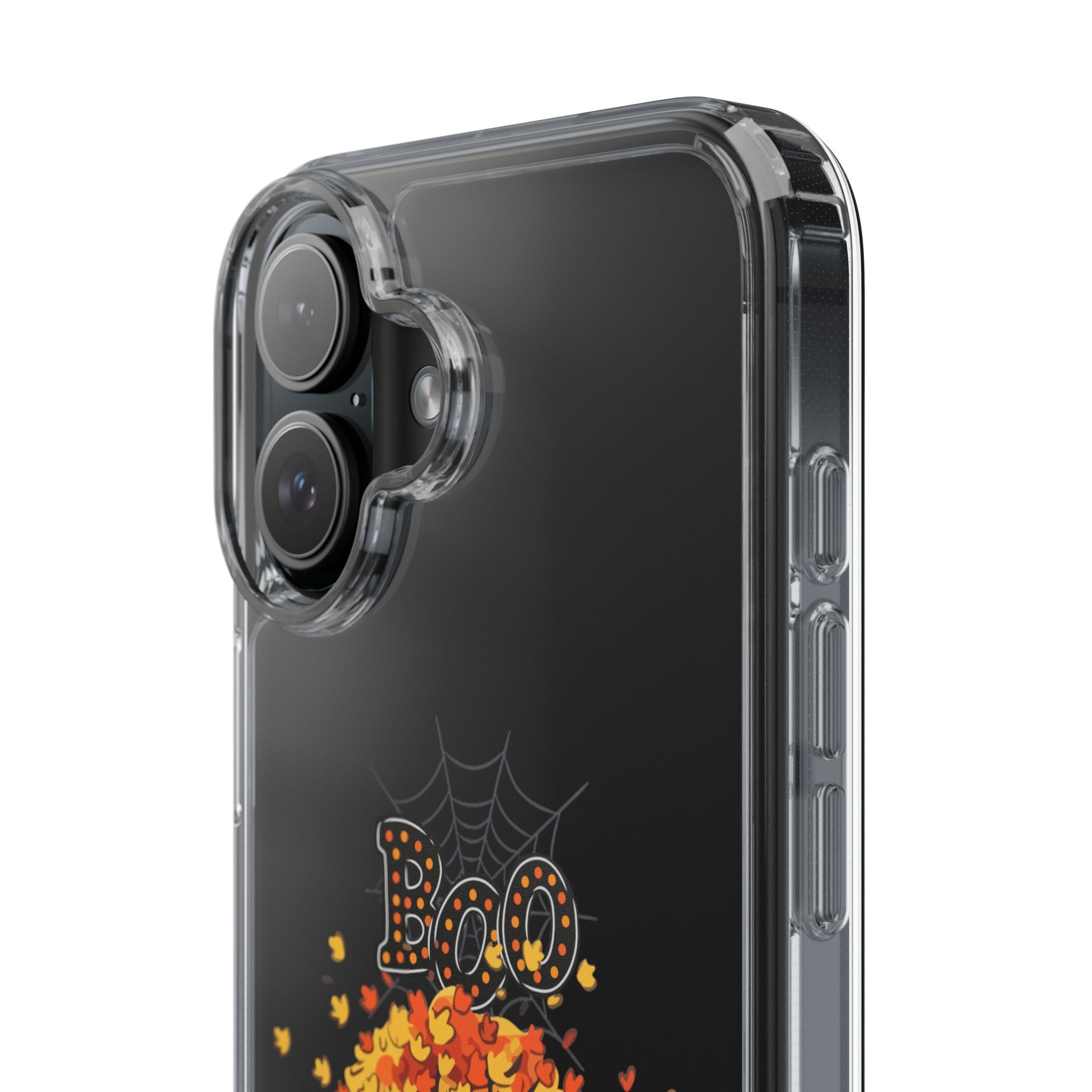 Autumn Ghosts Clear Phone Case - GlamDigitalBossCo