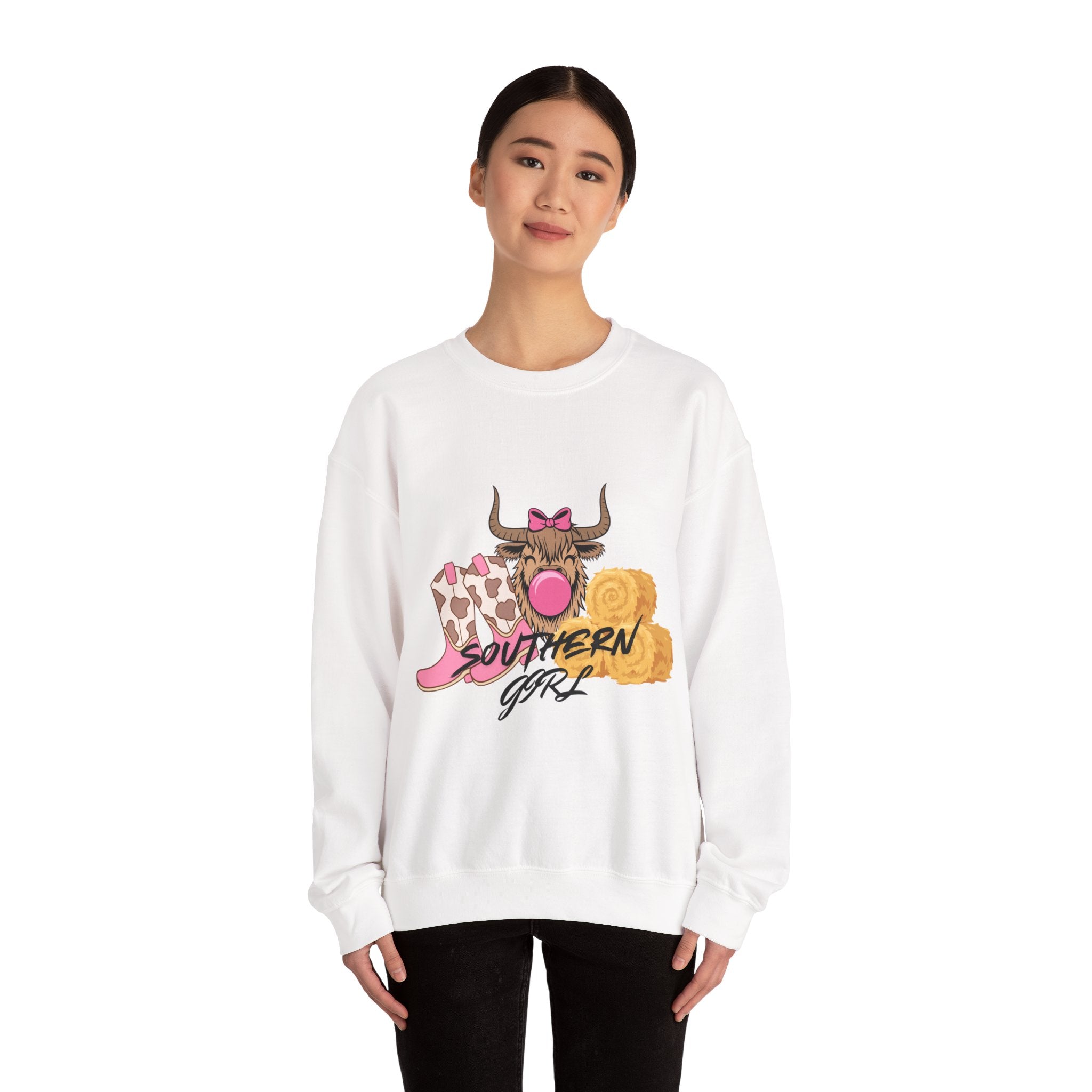”Southern Girl” Crewneck Sweatshirt - GlamDigitalBossCo