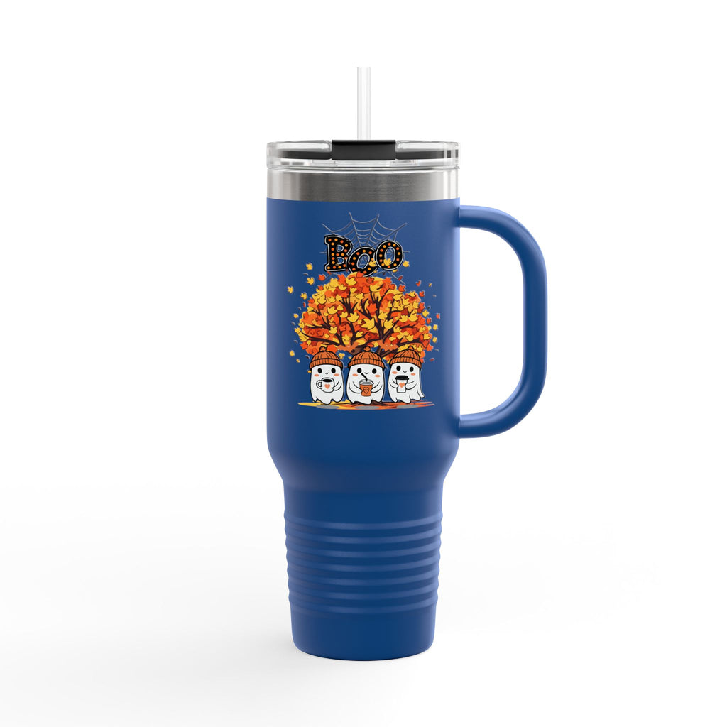 Autumn-Themed Insulated Travel Mug, 40oz - GlamDigitalBossCo