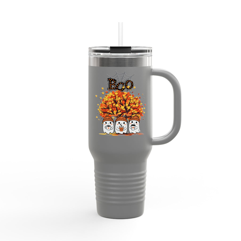 Autumn-Themed Insulated Travel Mug, 40oz - GlamDigitalBossCo