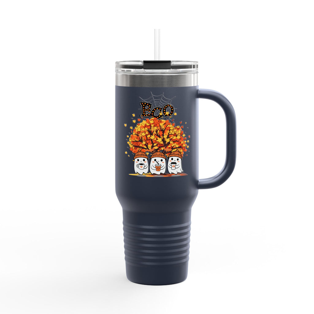 Autumn-Themed Insulated Travel Mug, 40oz - GlamDigitalBossCo