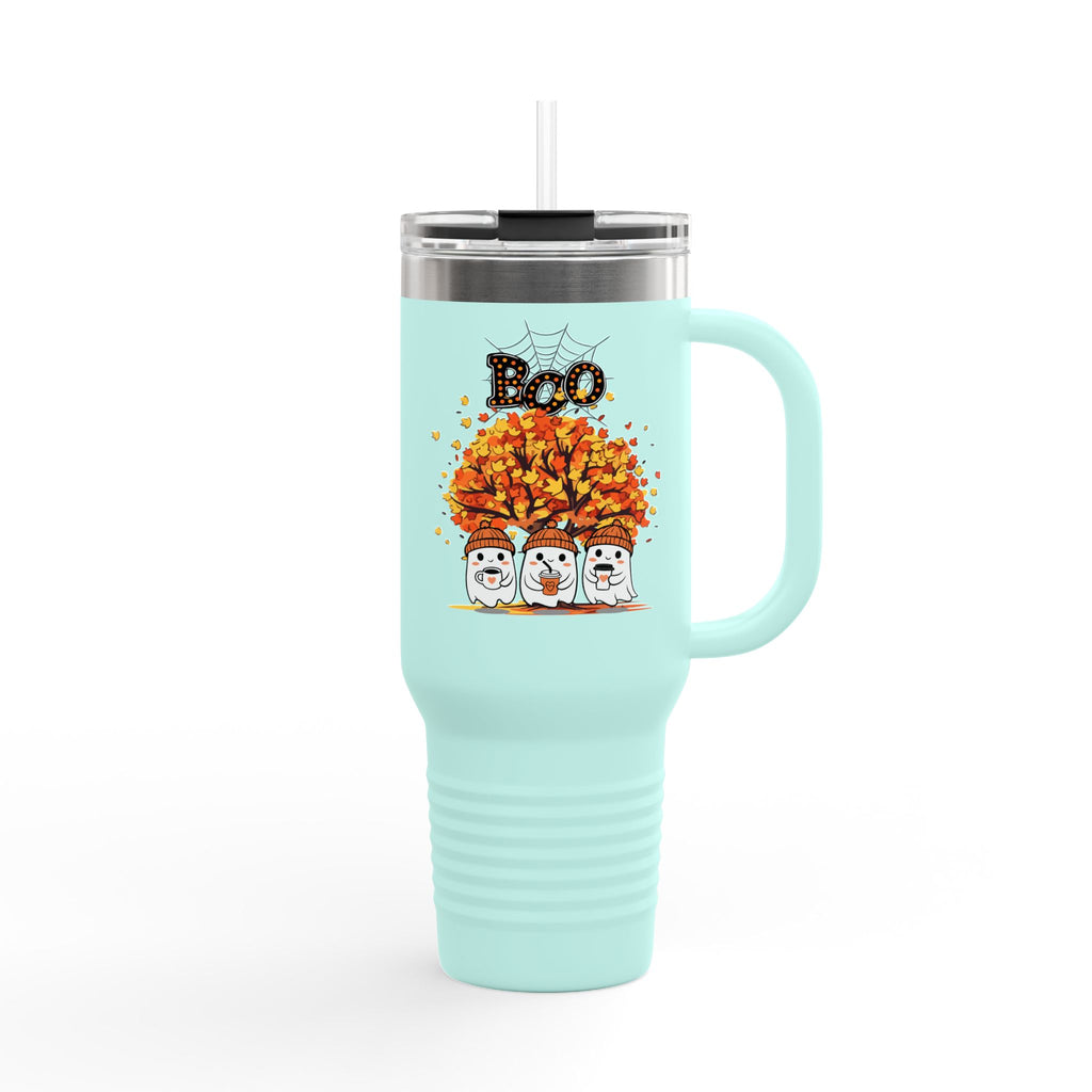 Autumn-Themed Insulated Travel Mug, 40oz - GlamDigitalBossCo
