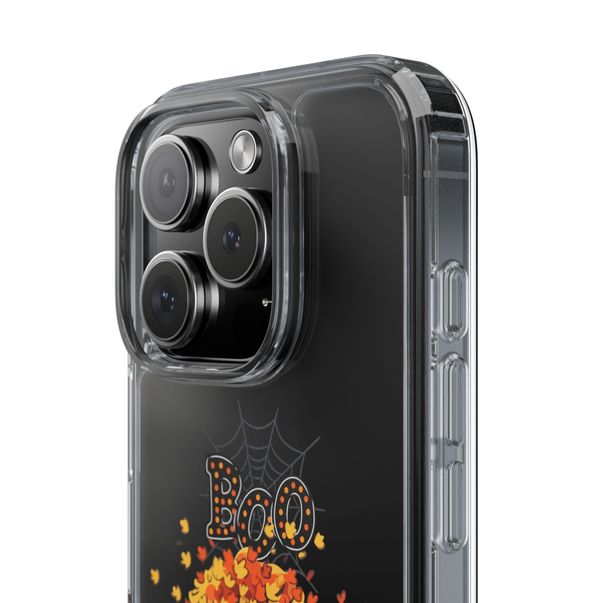 Autumn Ghosts Clear Phone Case - GlamDigitalBossCo