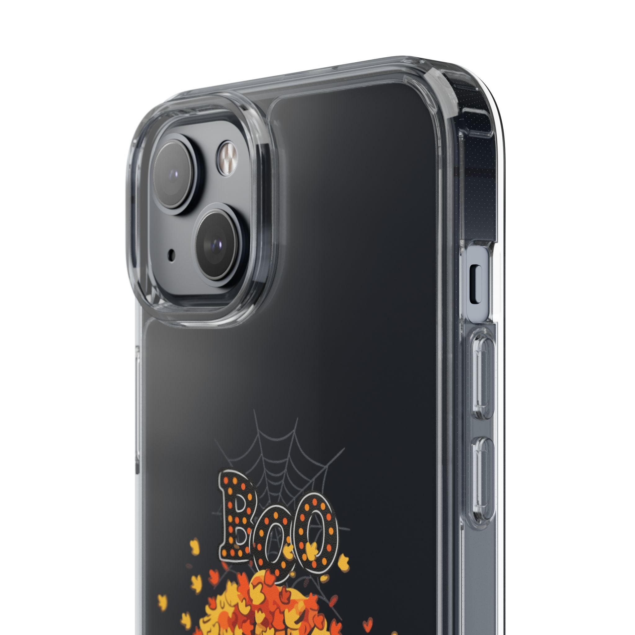 Autumn Ghosts Clear Phone Case - GlamDigitalBossCo