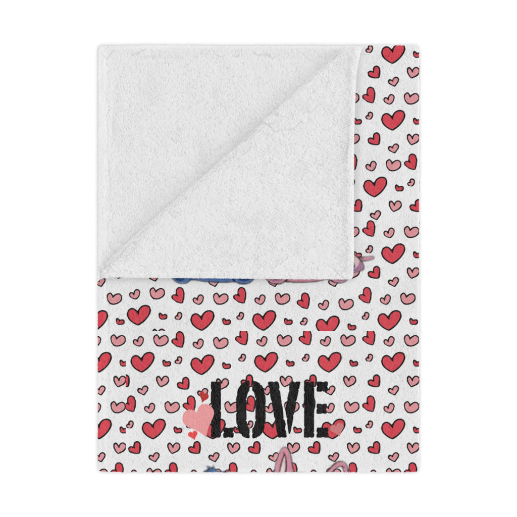 Stitch & Angel Love-themed Cozy Throw - GlamDigitalBossCo