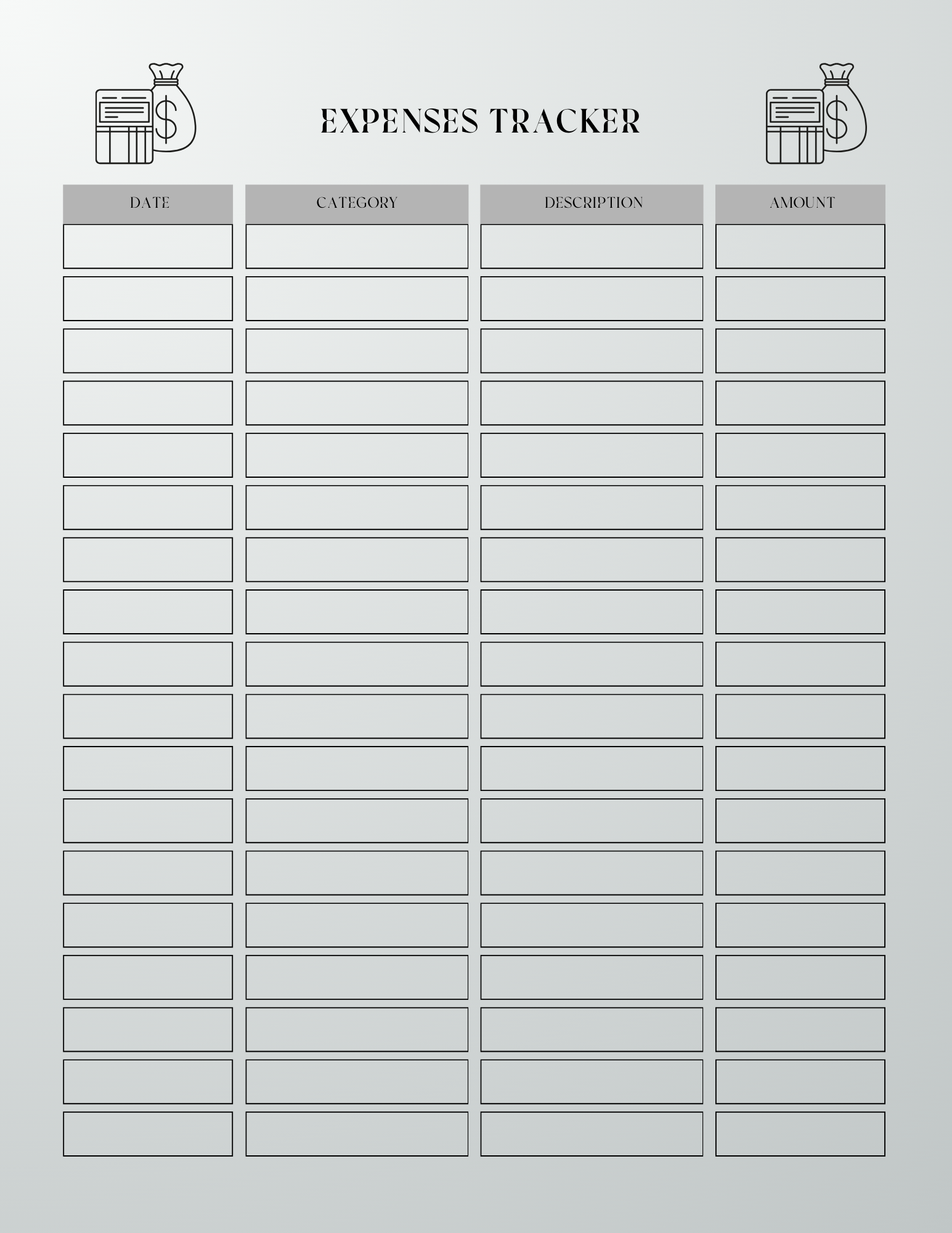 2025 Budget Planner - GlamDigitalBossCo
