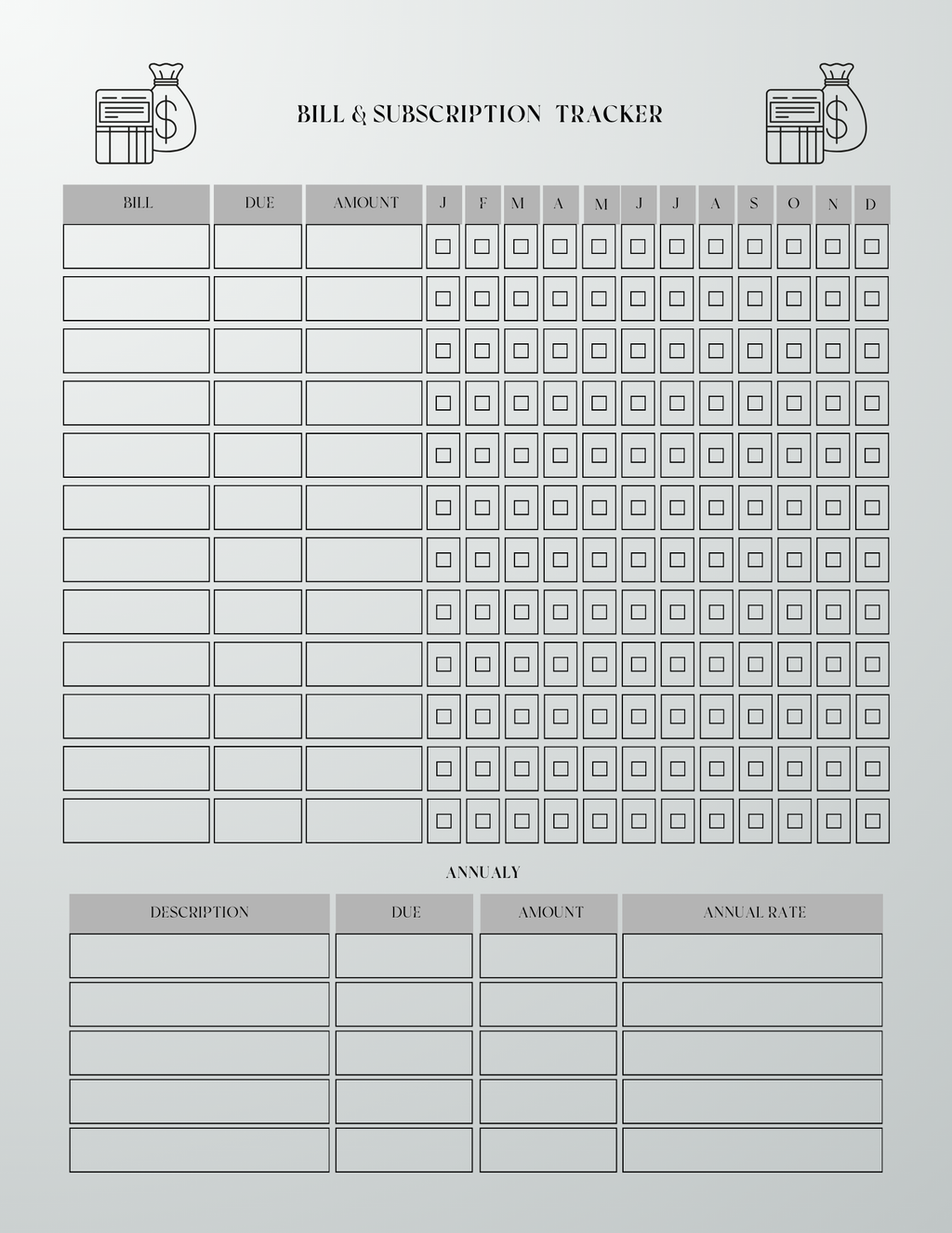2025 Budget Planner - GlamDigitalBossCo