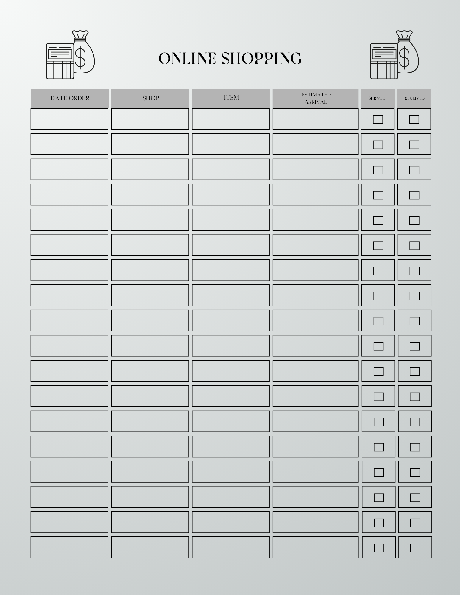 2025 Budget Planner - GlamDigitalBossCo