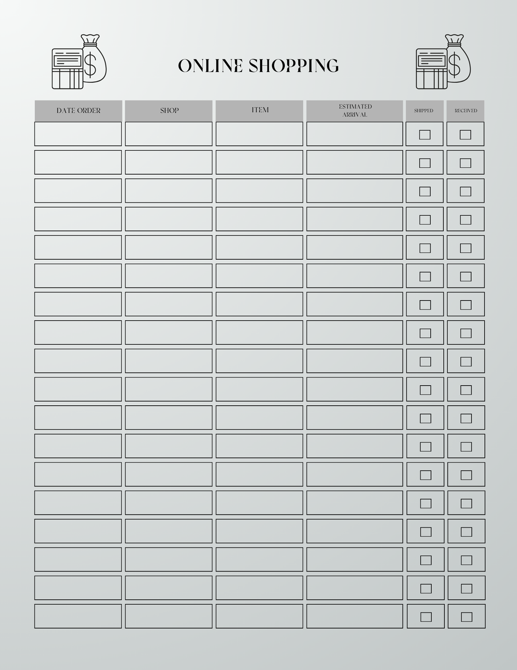 2025 Budget Planner - GlamDigitalBossCo