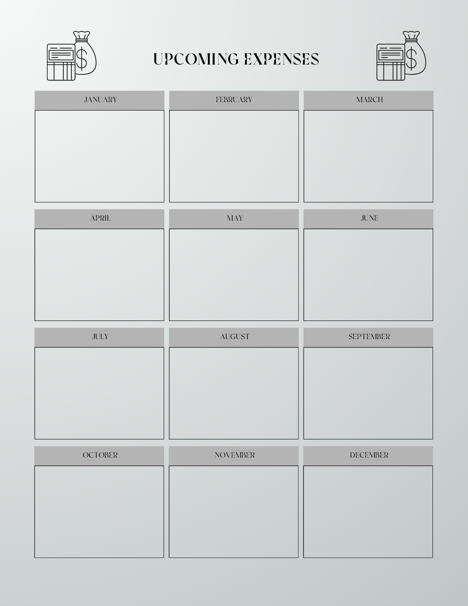 2025 Budget Planner - GlamDigitalBossCo