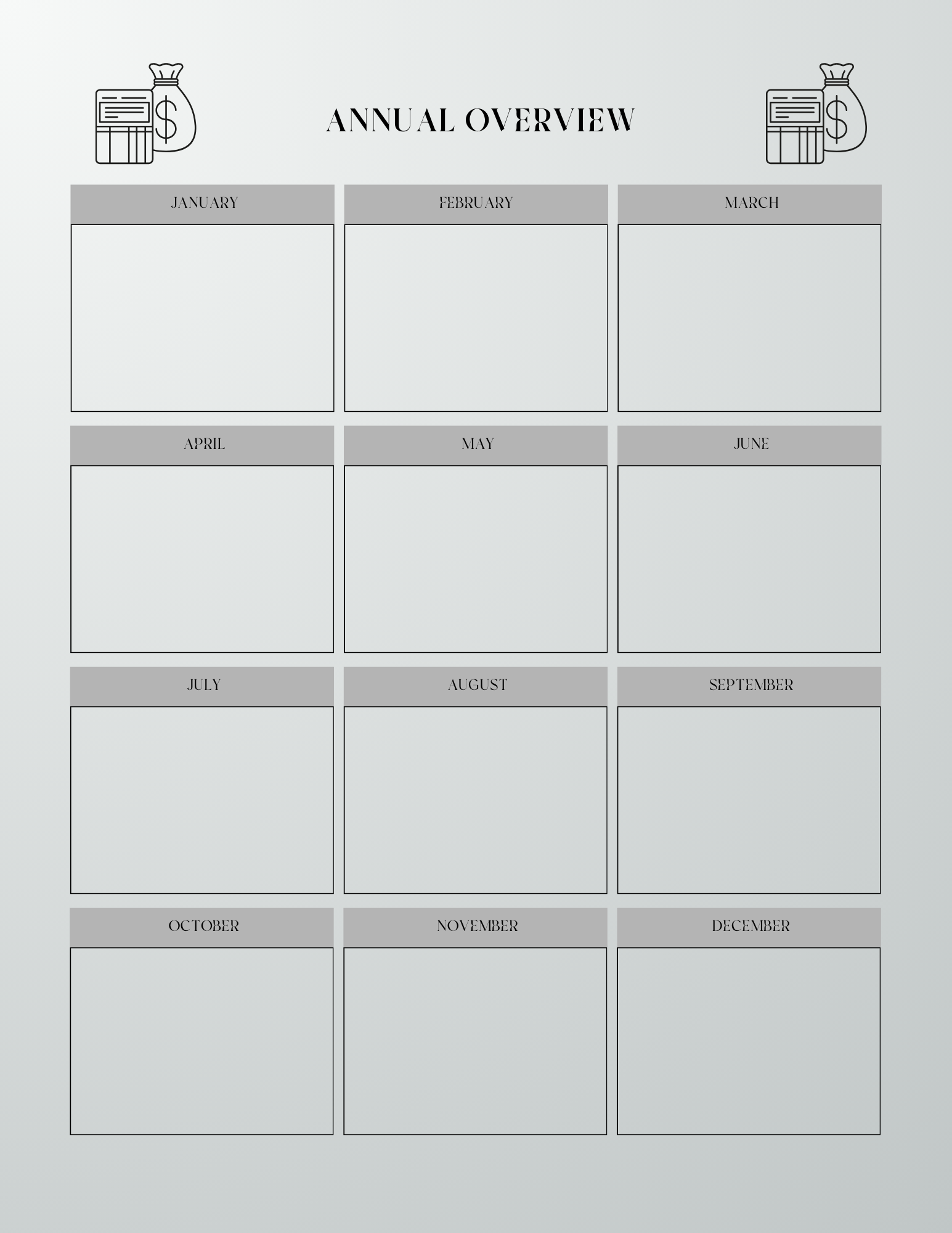 2025 Budget Planner - GlamDigitalBossCo