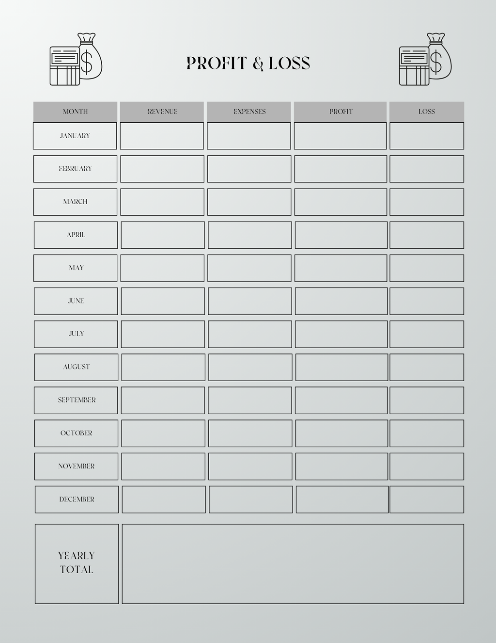 2025 Budget Planner - GlamDigitalBossCo