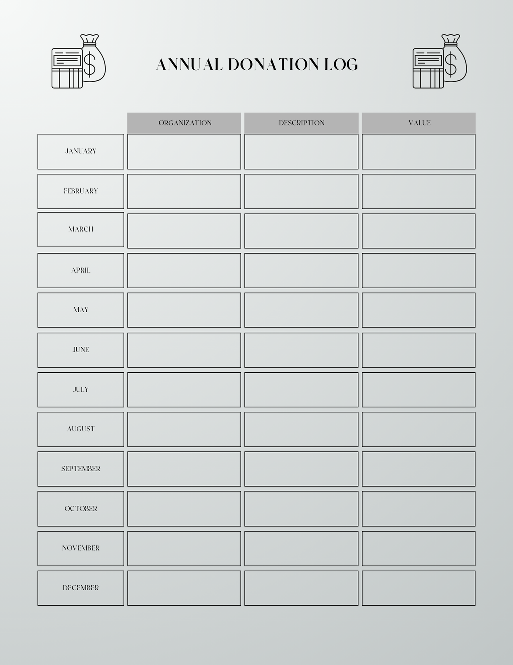 2025 Budget Planner - GlamDigitalBossCo