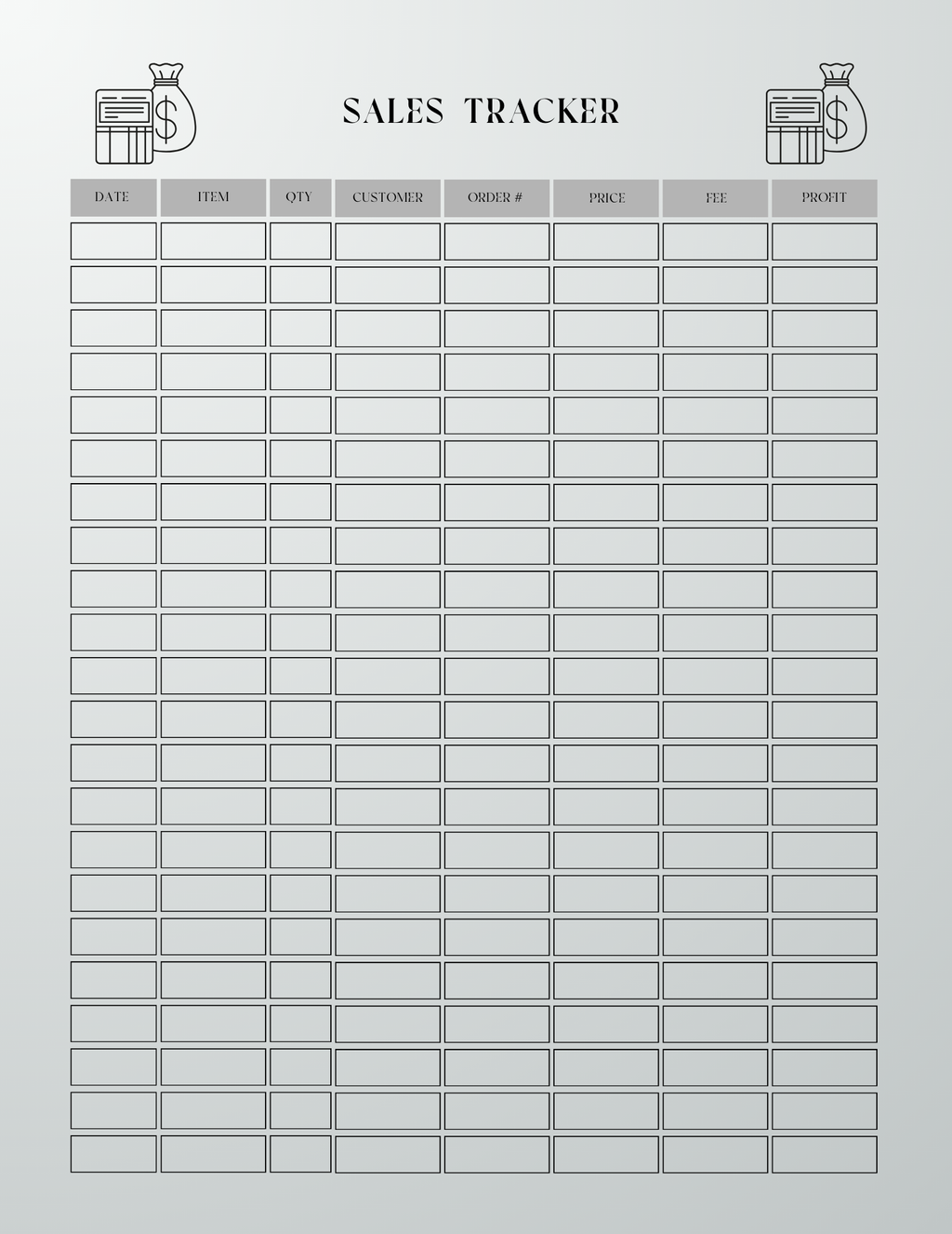 2025 Budget Planner - GlamDigitalBossCo
