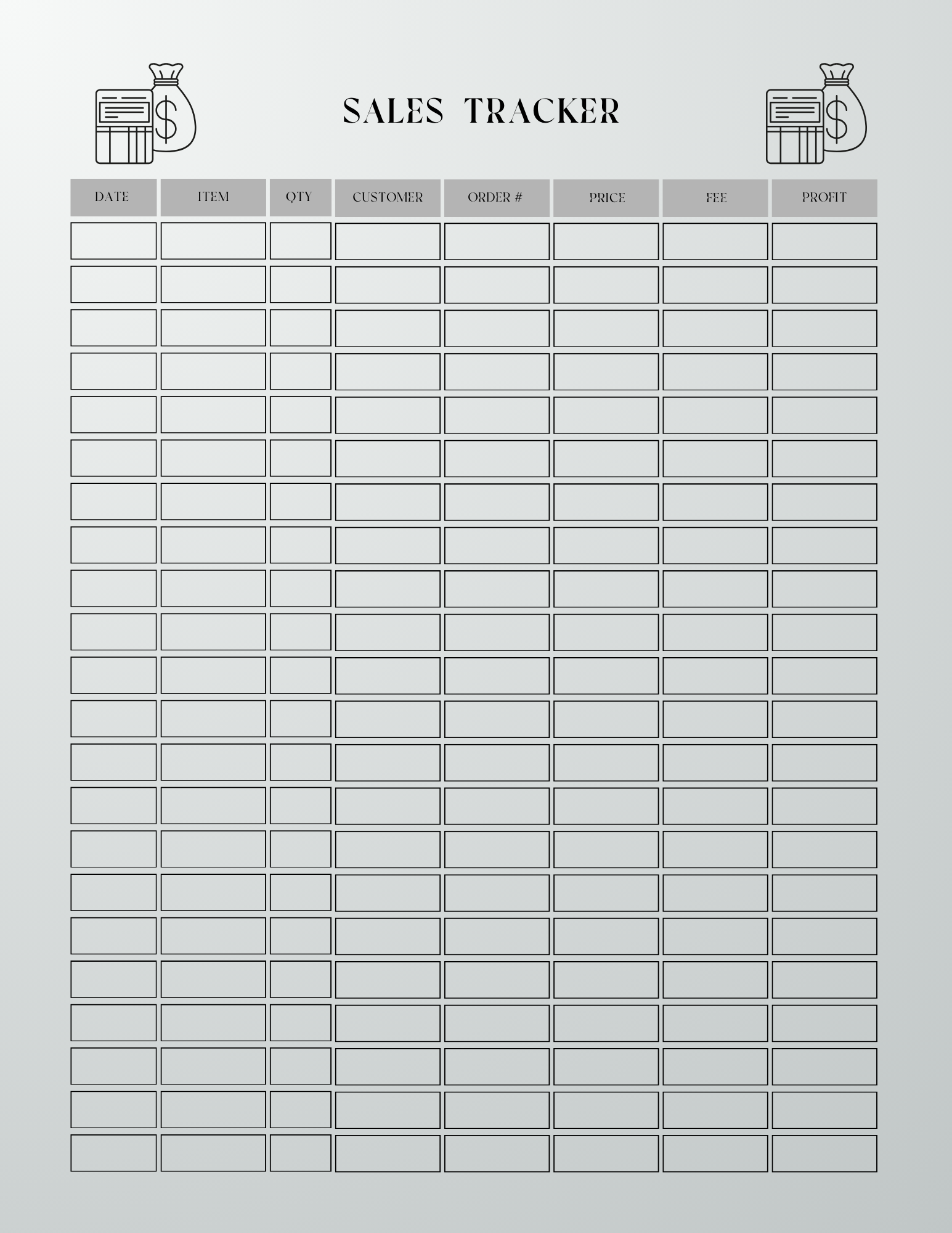 2025 Budget Planner - GlamDigitalBossCo