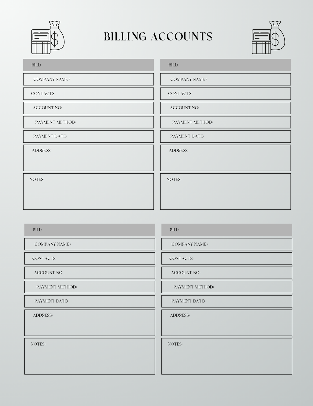 2025 Budget Planner - GlamDigitalBossCo