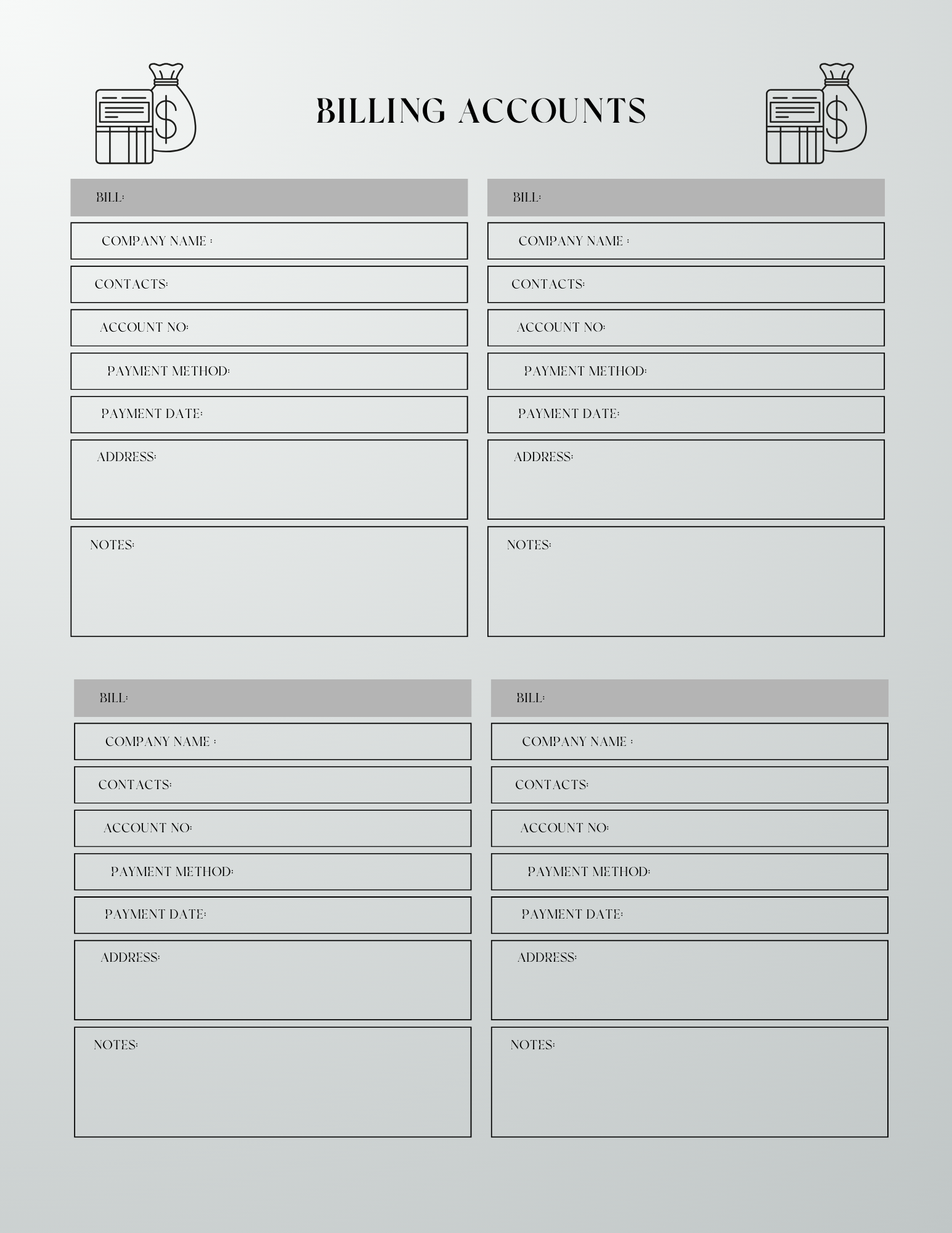2025 Budget Planner - GlamDigitalBossCo
