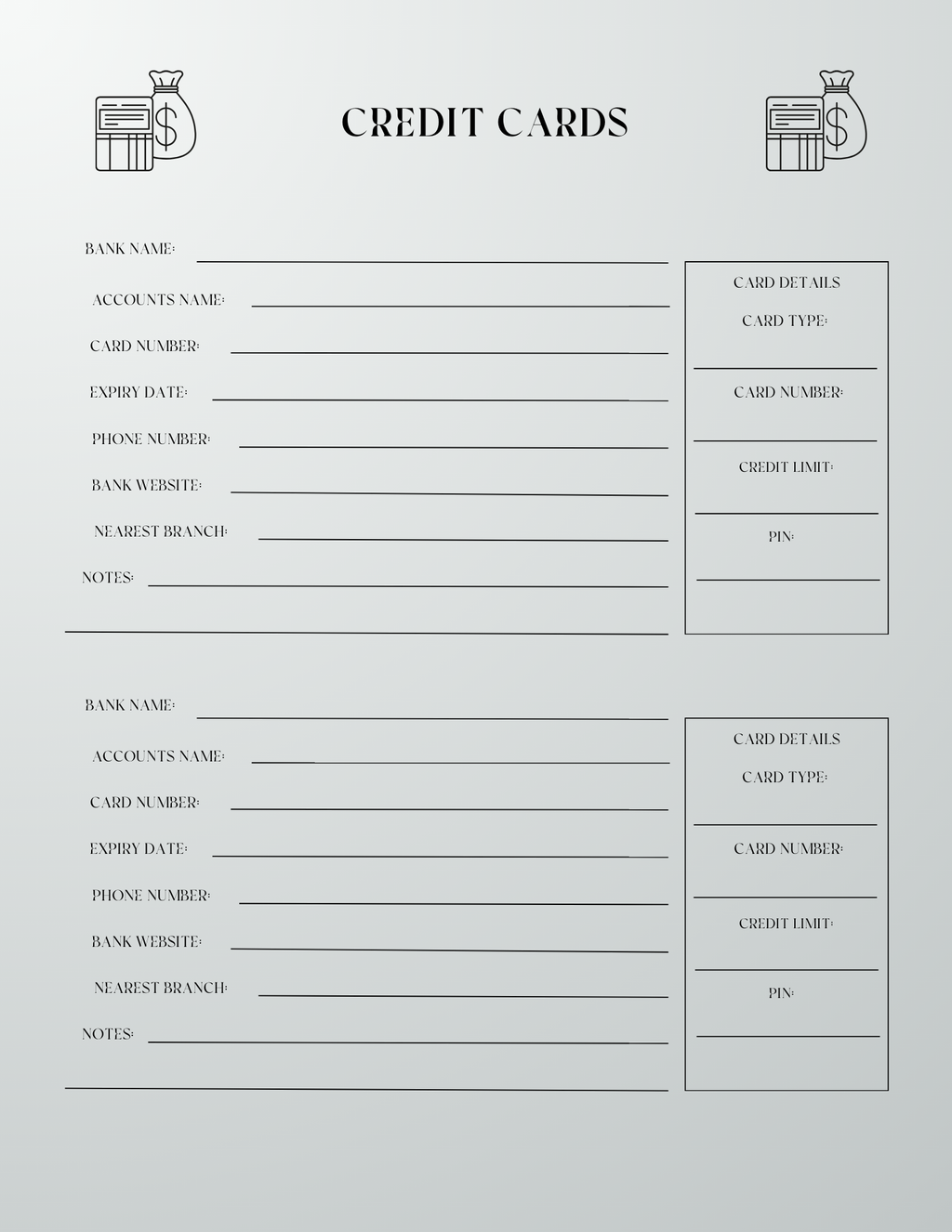 2025 Budget Planner - GlamDigitalBossCo