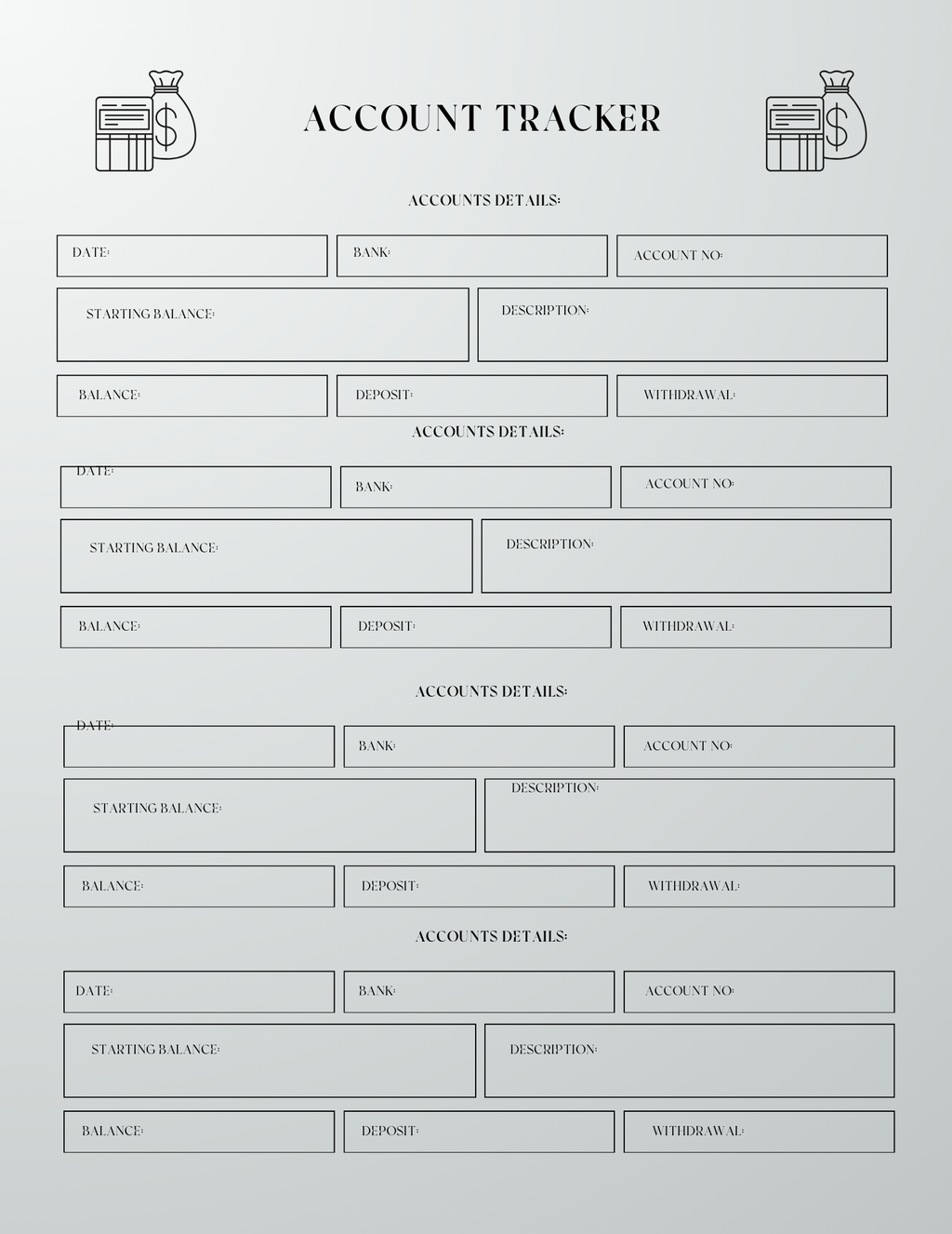 2025 Budget Planner - GlamDigitalBossCo