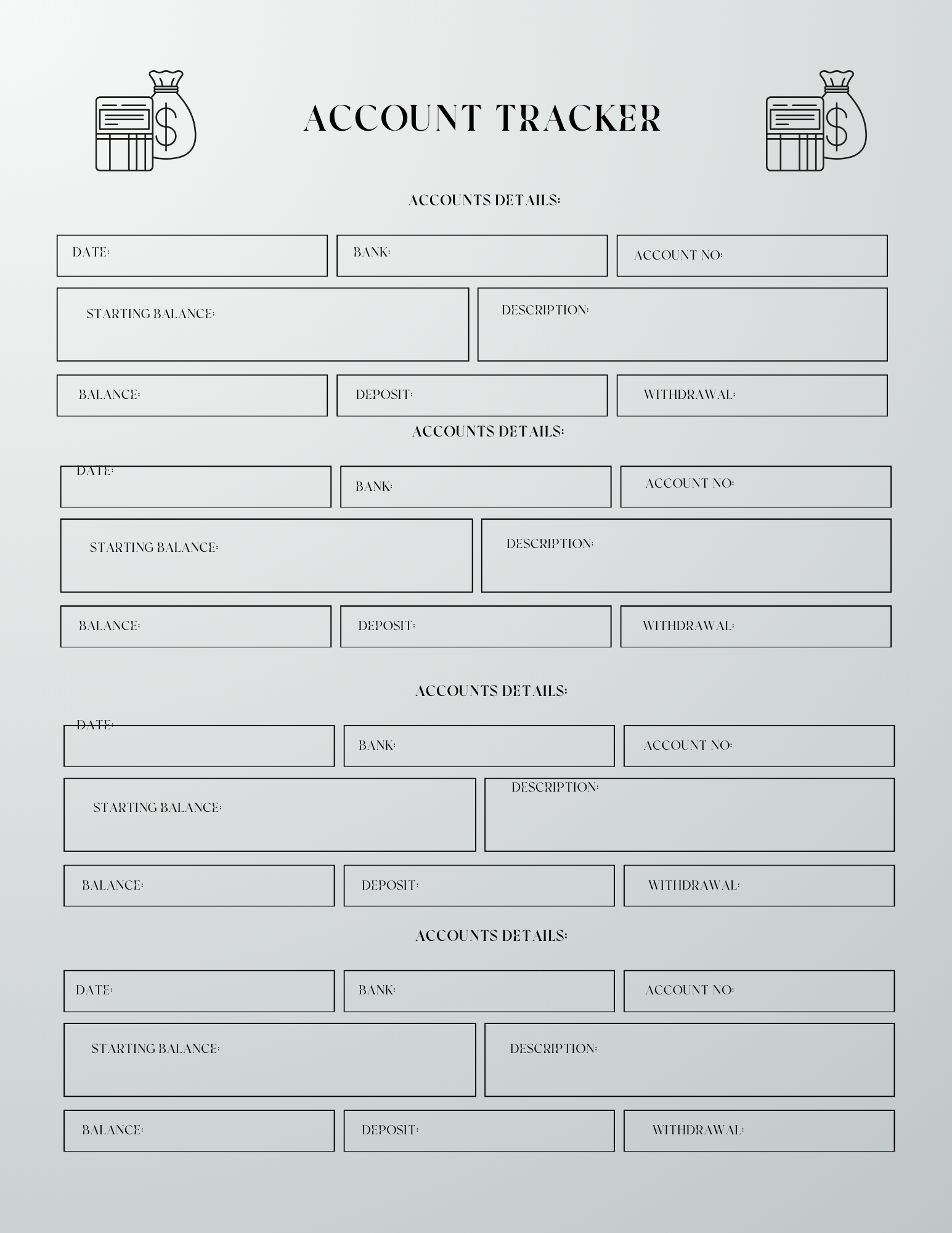 2025 Budget Planner - GlamDigitalBossCo