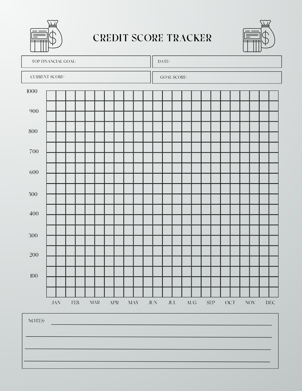 2025 Budget Planner - GlamDigitalBossCo