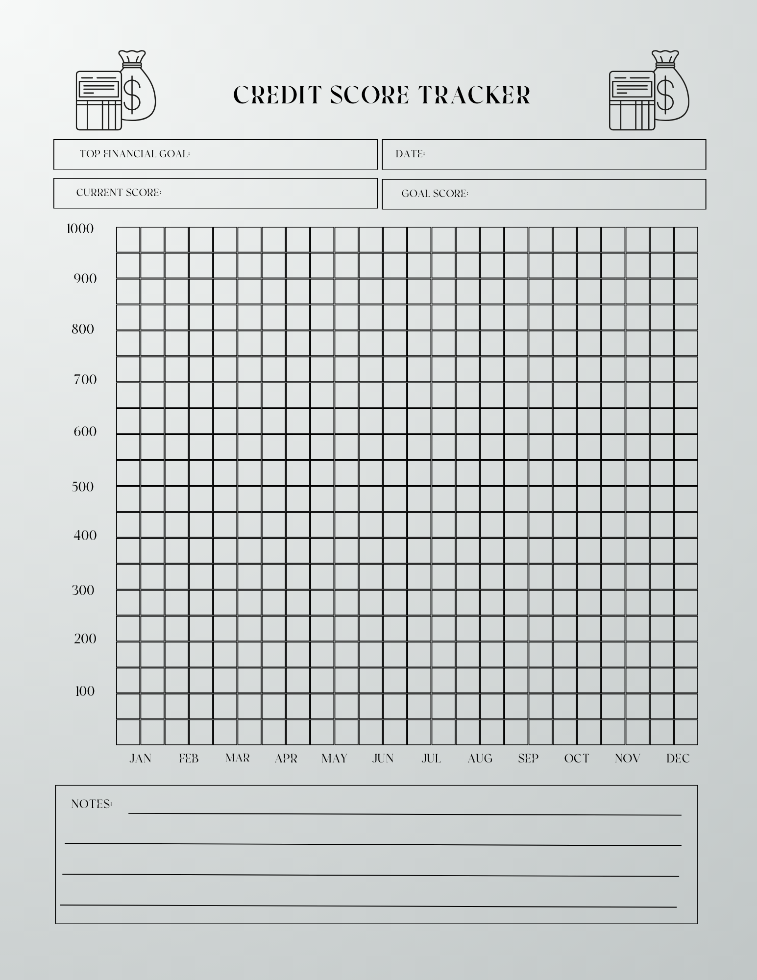 2025 Budget Planner - GlamDigitalBossCo