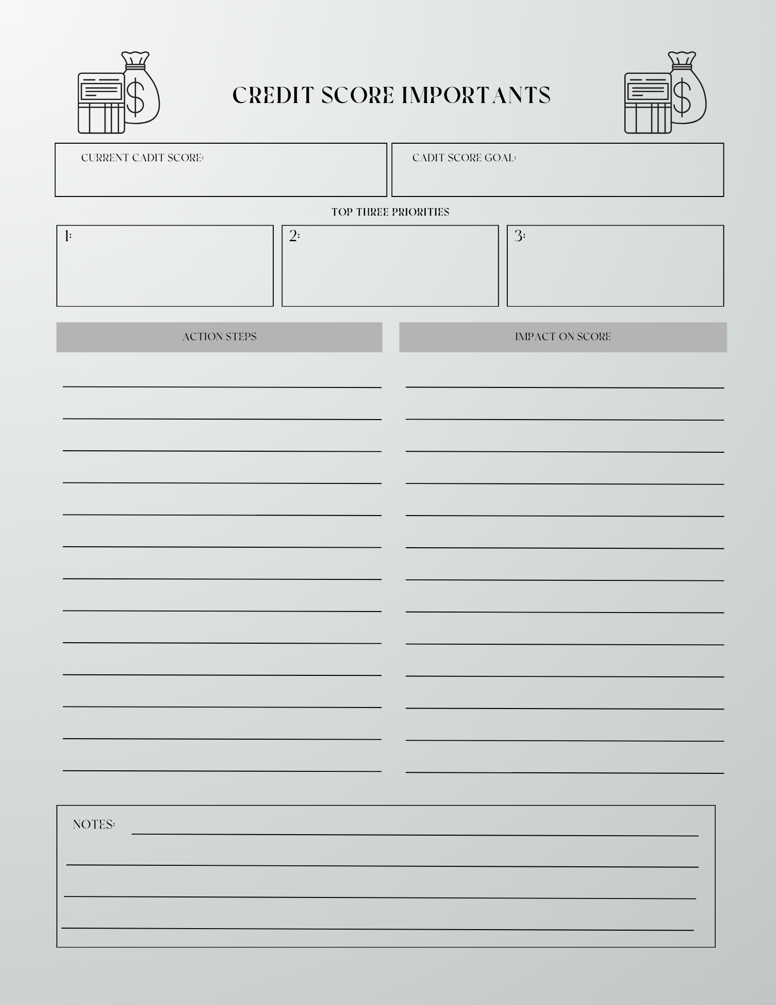 2025 Budget Planner - GlamDigitalBossCo