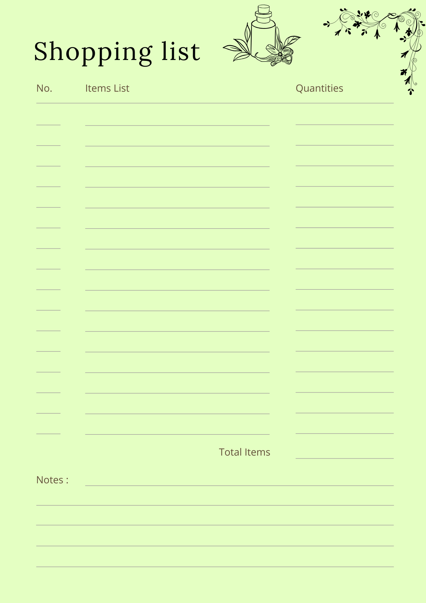 Herbs & Essential Oils Planner - GlamDigitalBossCo