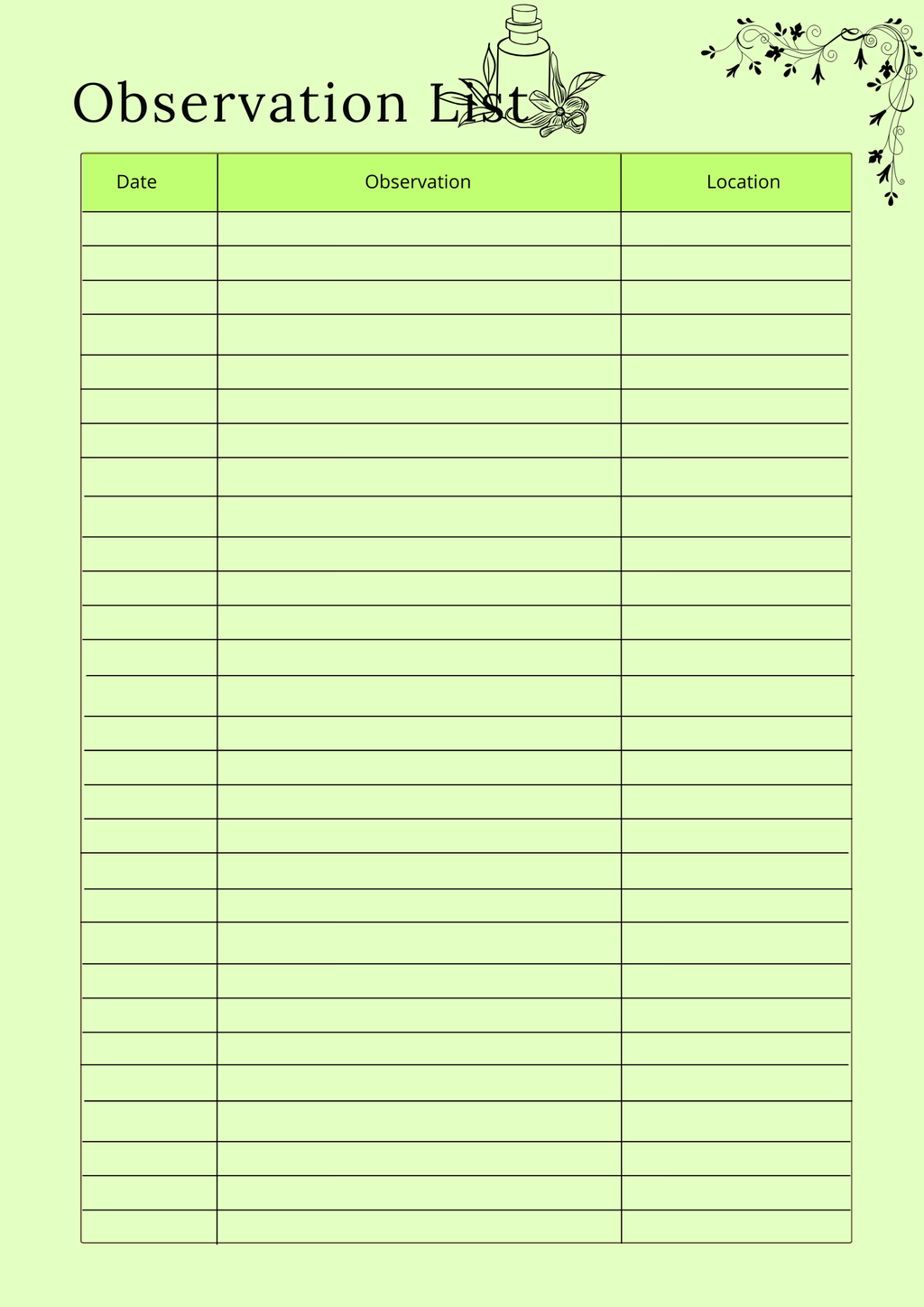 Herbs & Essential Oils Planner - GlamDigitalBossCo