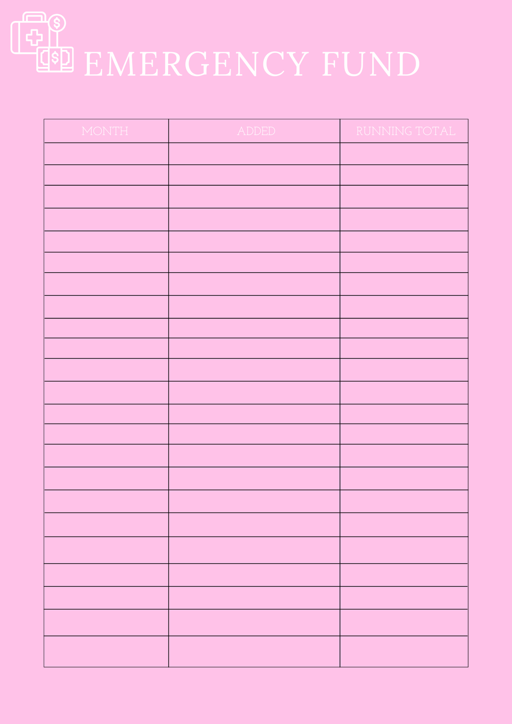 Household Management Planner - GlamDigitalBossCo