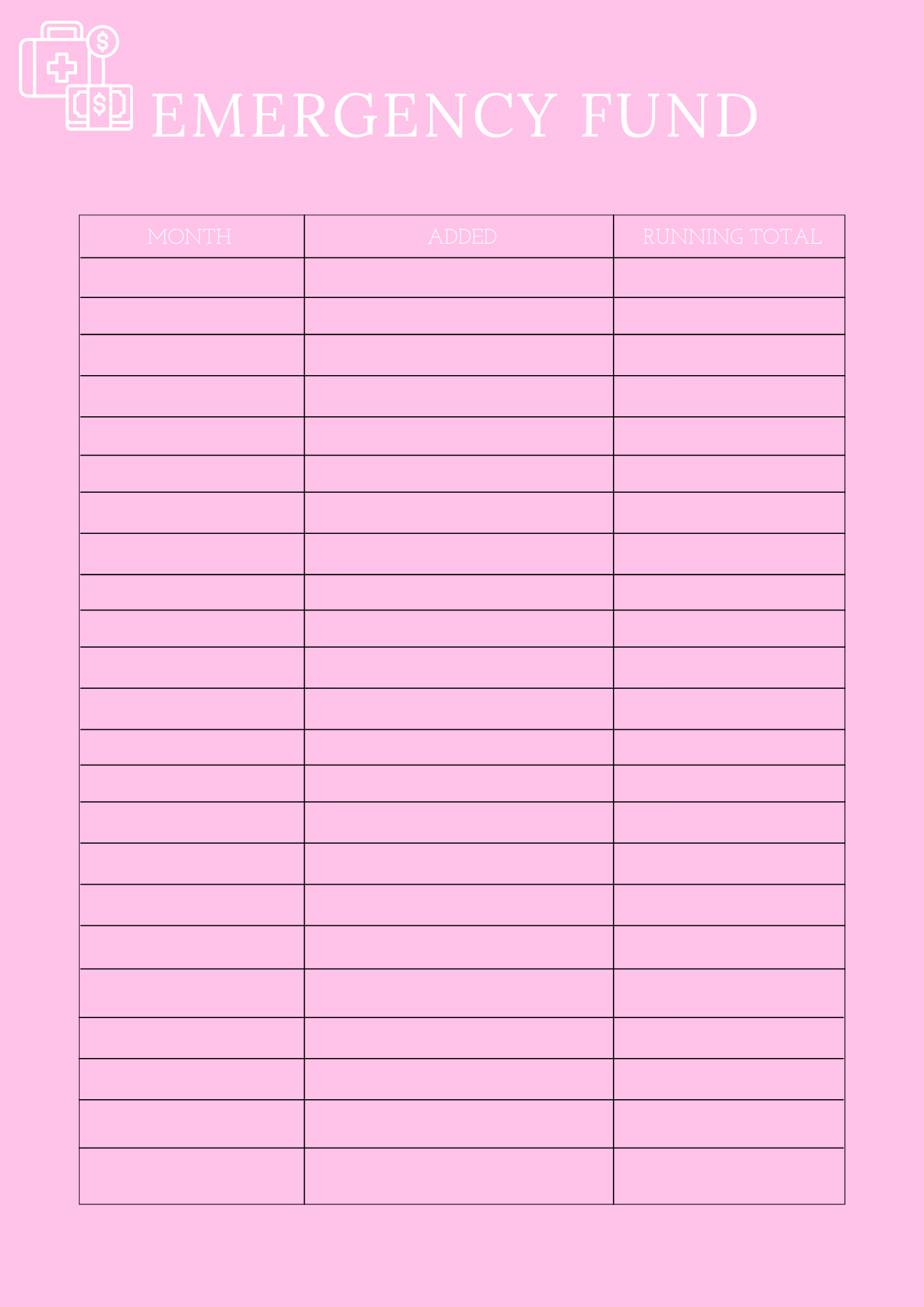 Household Management Planner - GlamDigitalBossCo