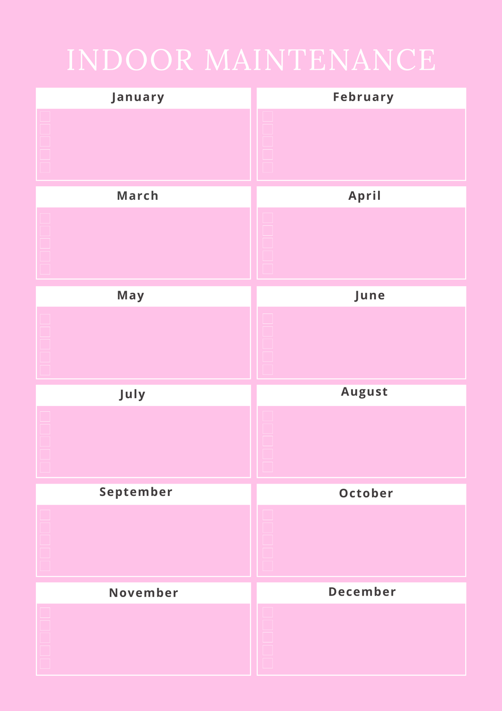 Household Management Planner - GlamDigitalBossCo