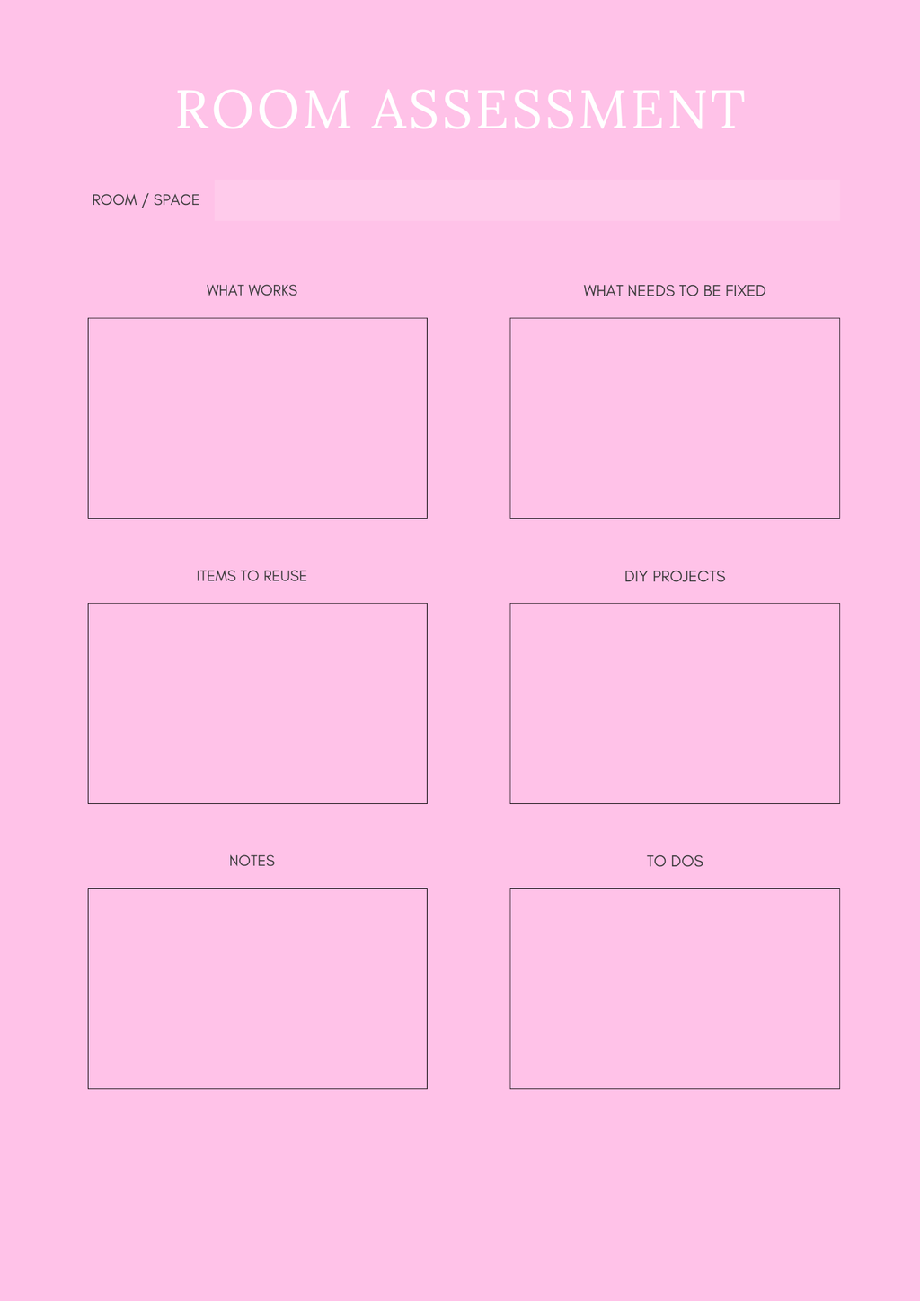 Household Management Planner - GlamDigitalBossCo