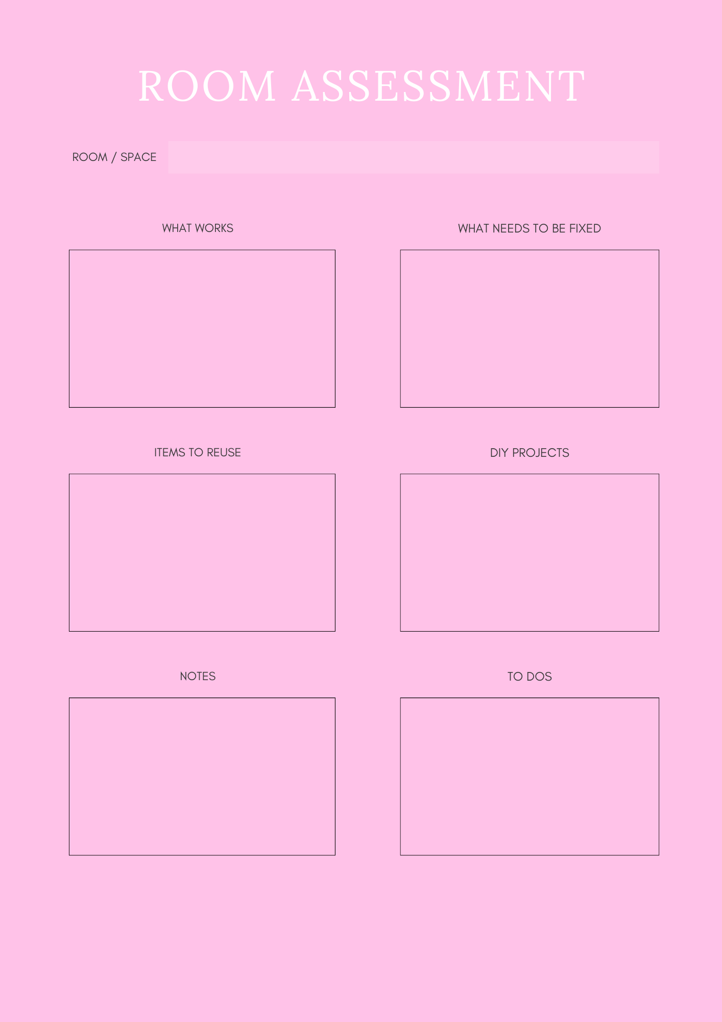 Household Management Planner - GlamDigitalBossCo