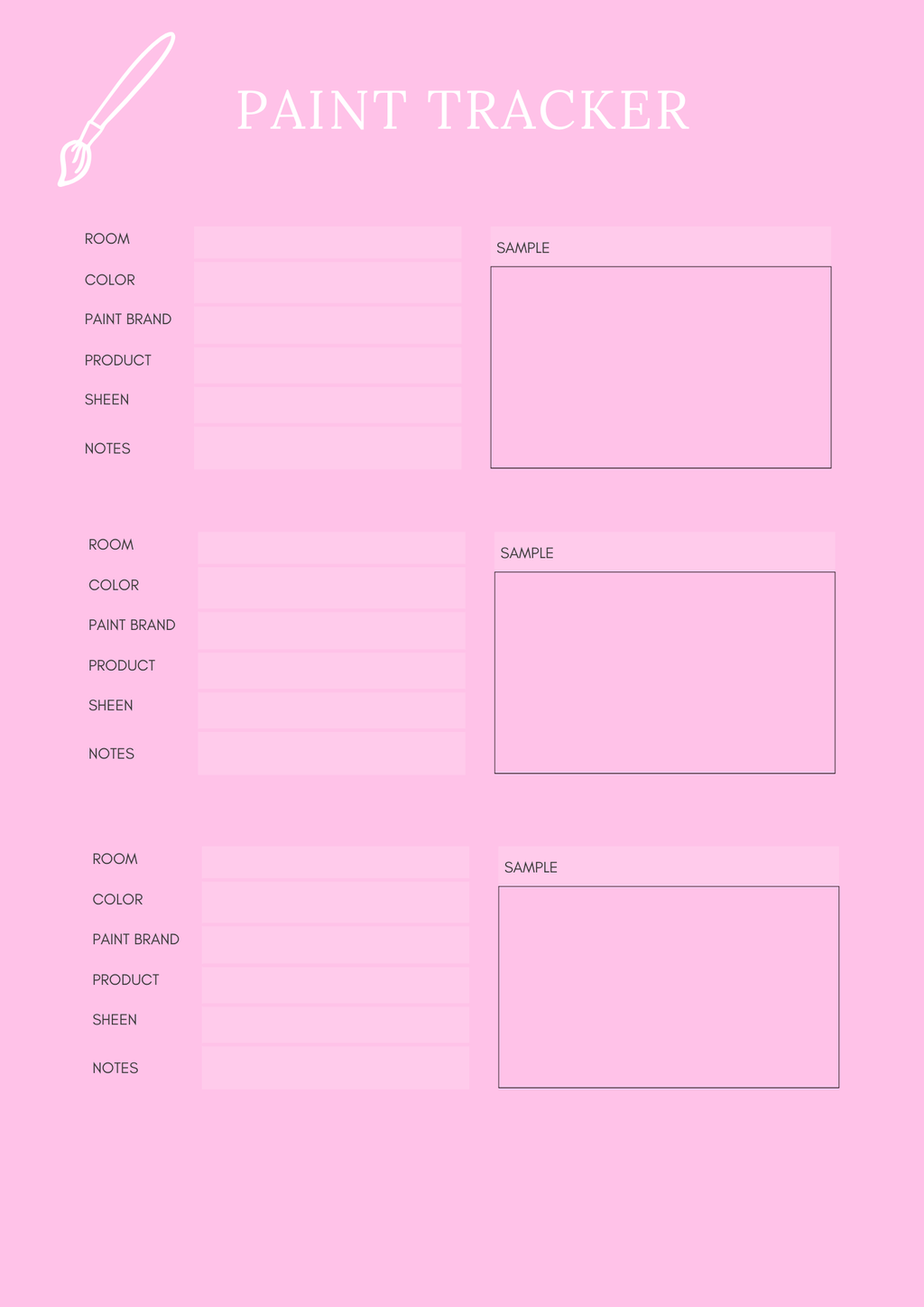 Household Management Planner - GlamDigitalBossCo