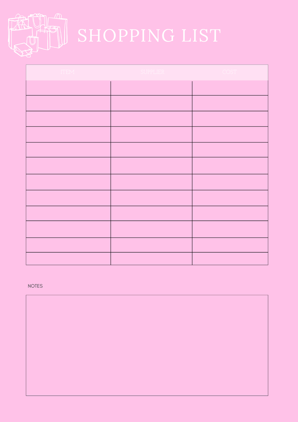 Household Management Planner - GlamDigitalBossCo