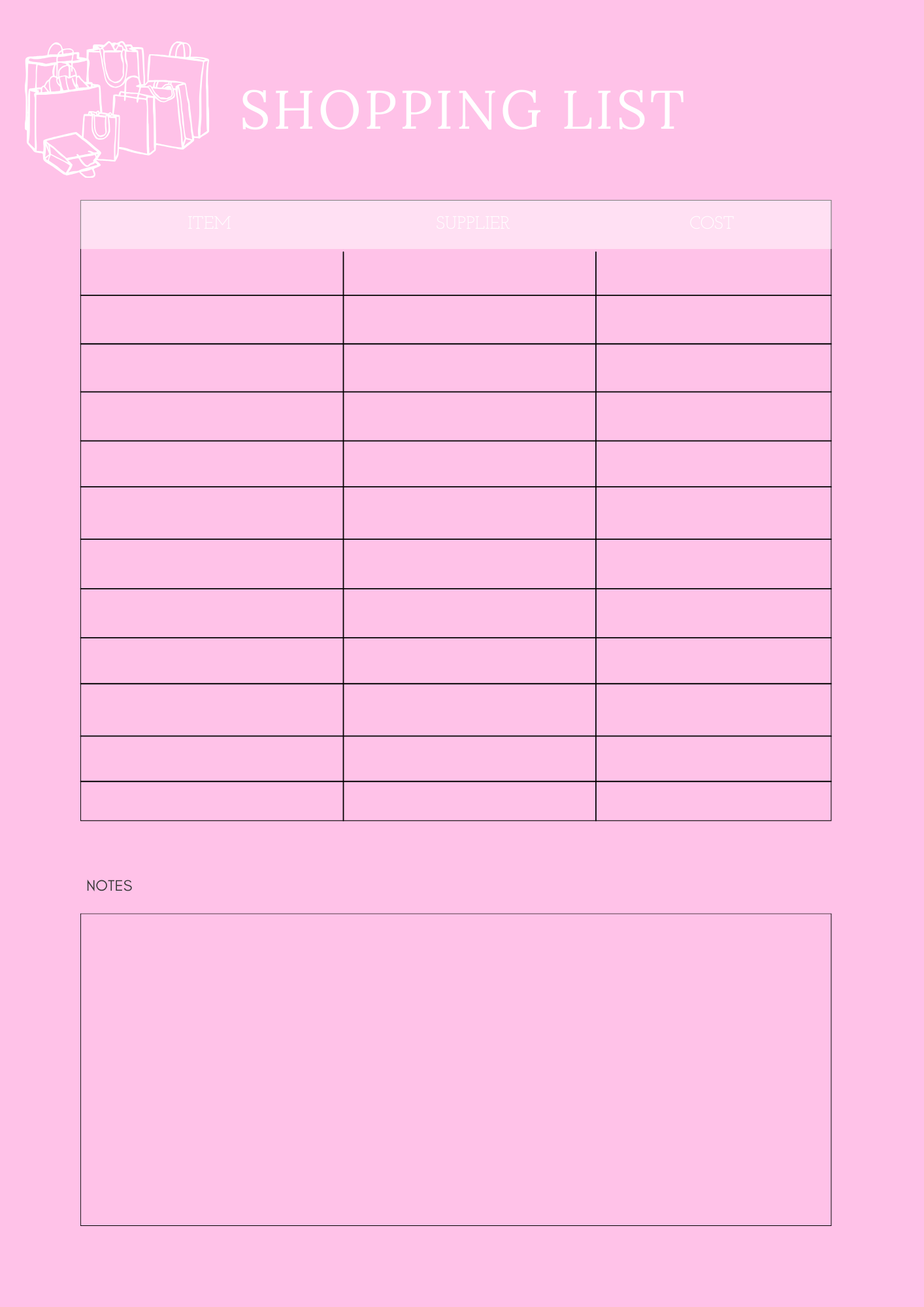 Household Management Planner - GlamDigitalBossCo