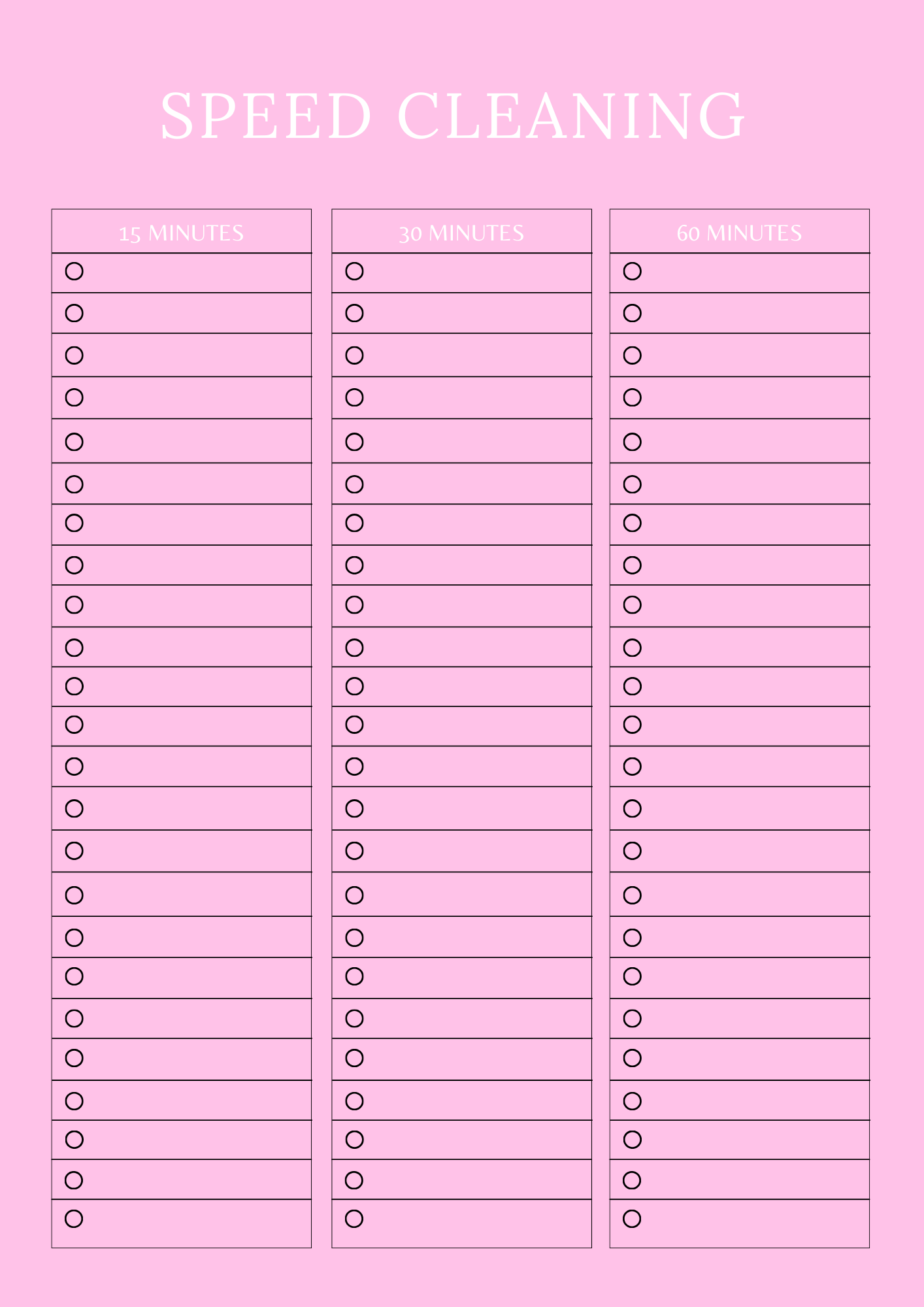 Household Management Planner - GlamDigitalBossCo