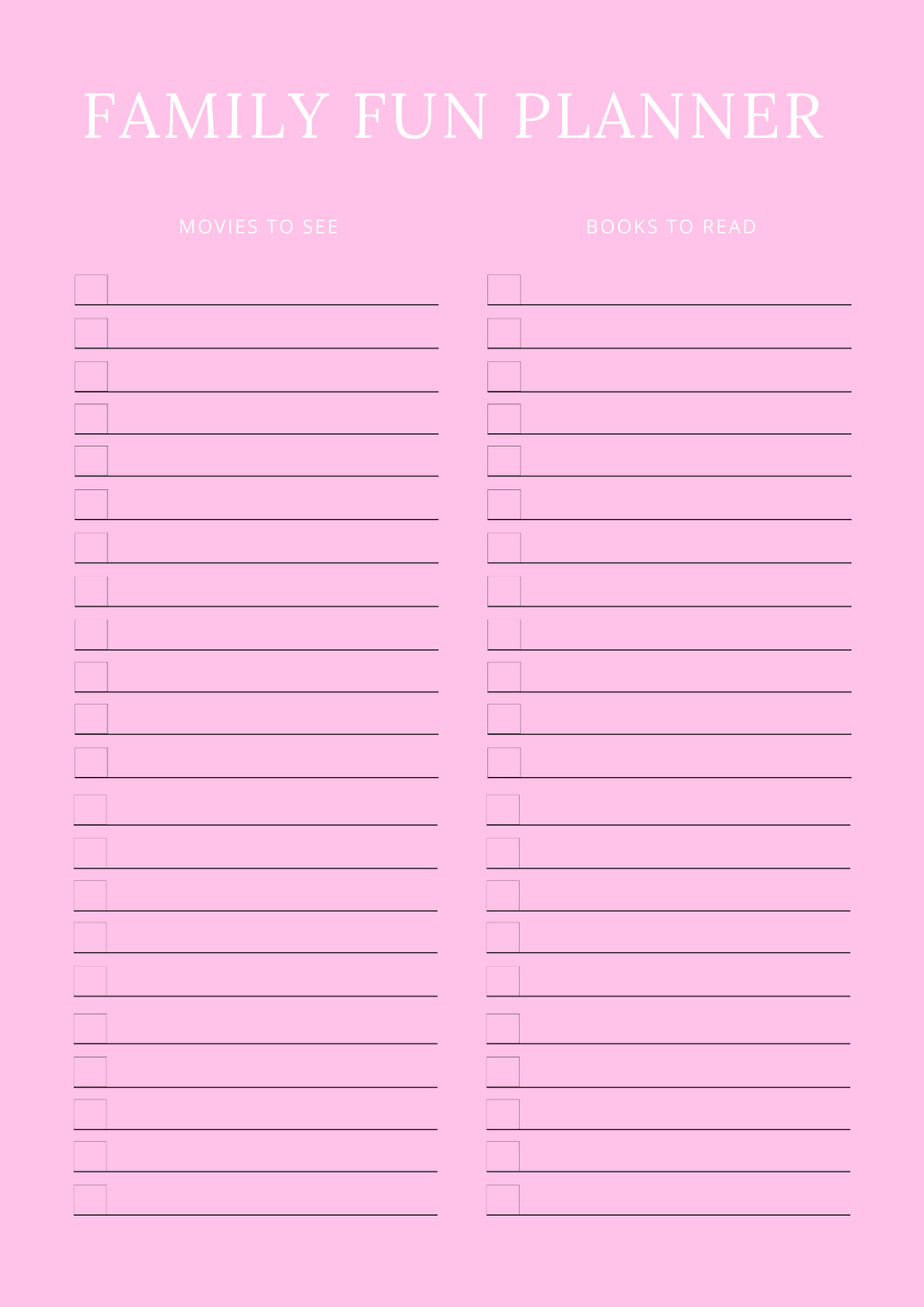 Household Management Planner - GlamDigitalBossCo