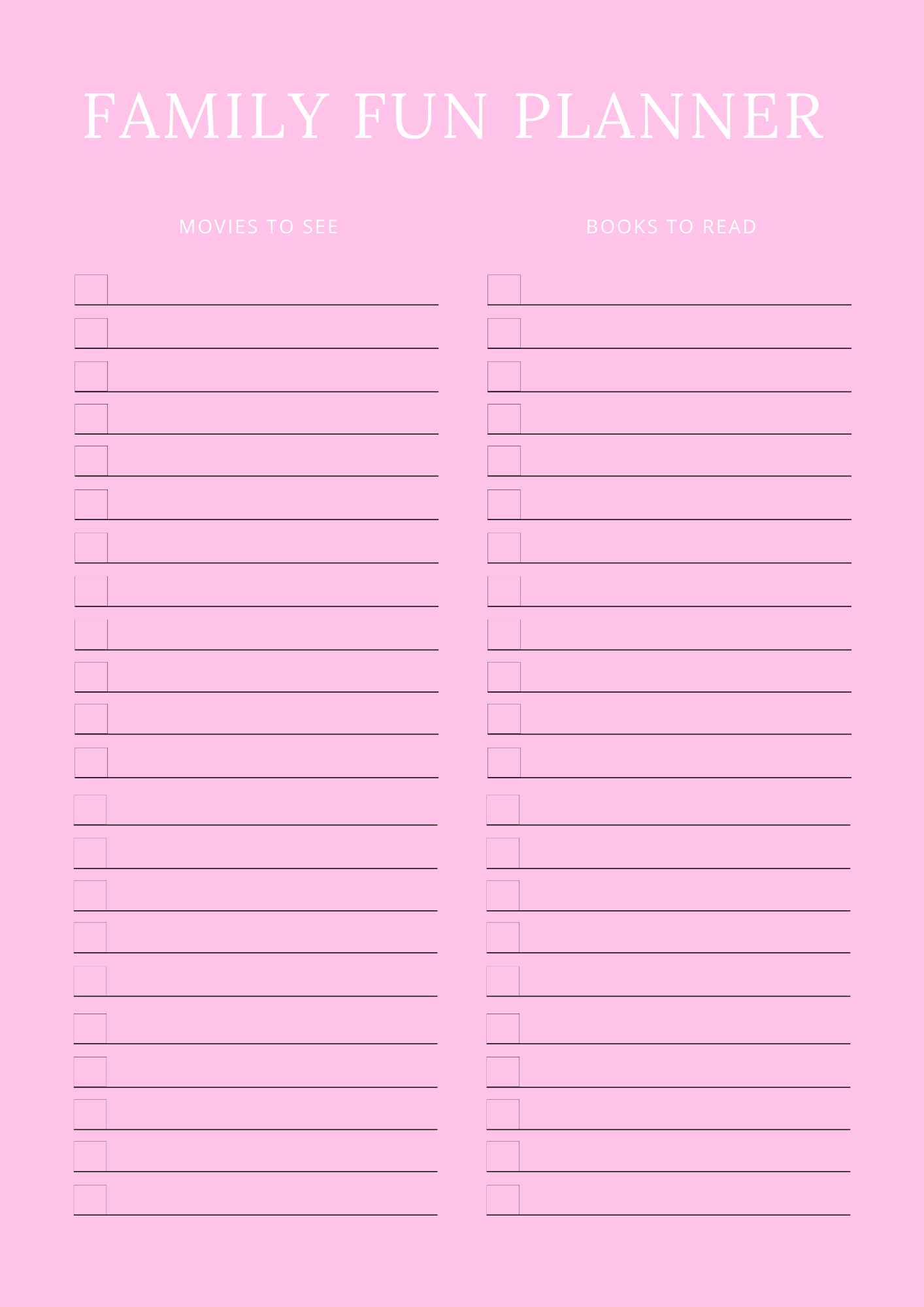 Household Management Planner - GlamDigitalBossCo