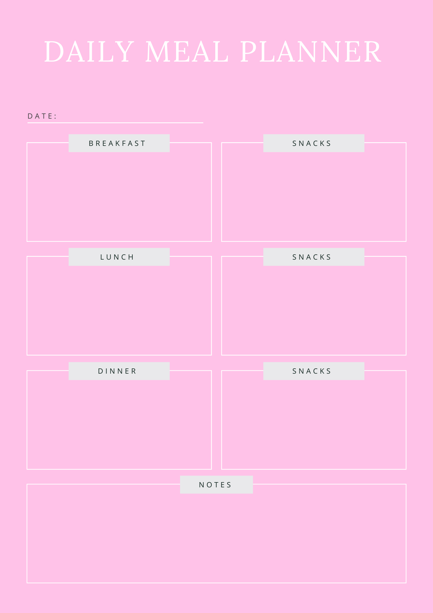 Household Management Planner - GlamDigitalBossCo