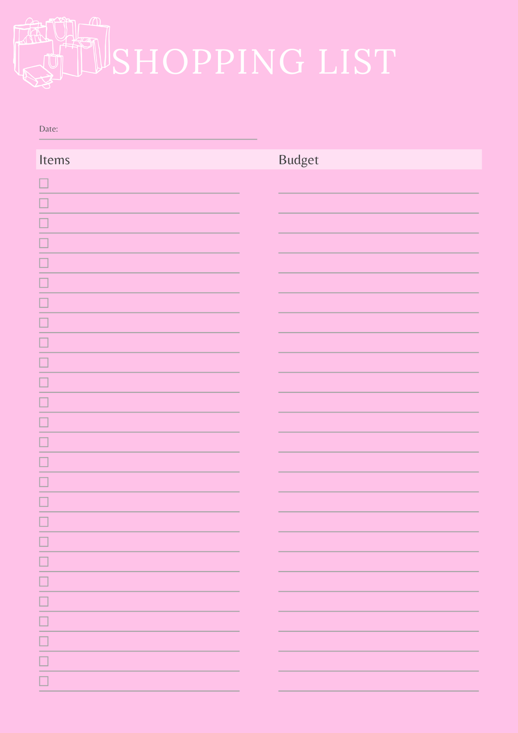 Household Management Planner - GlamDigitalBossCo